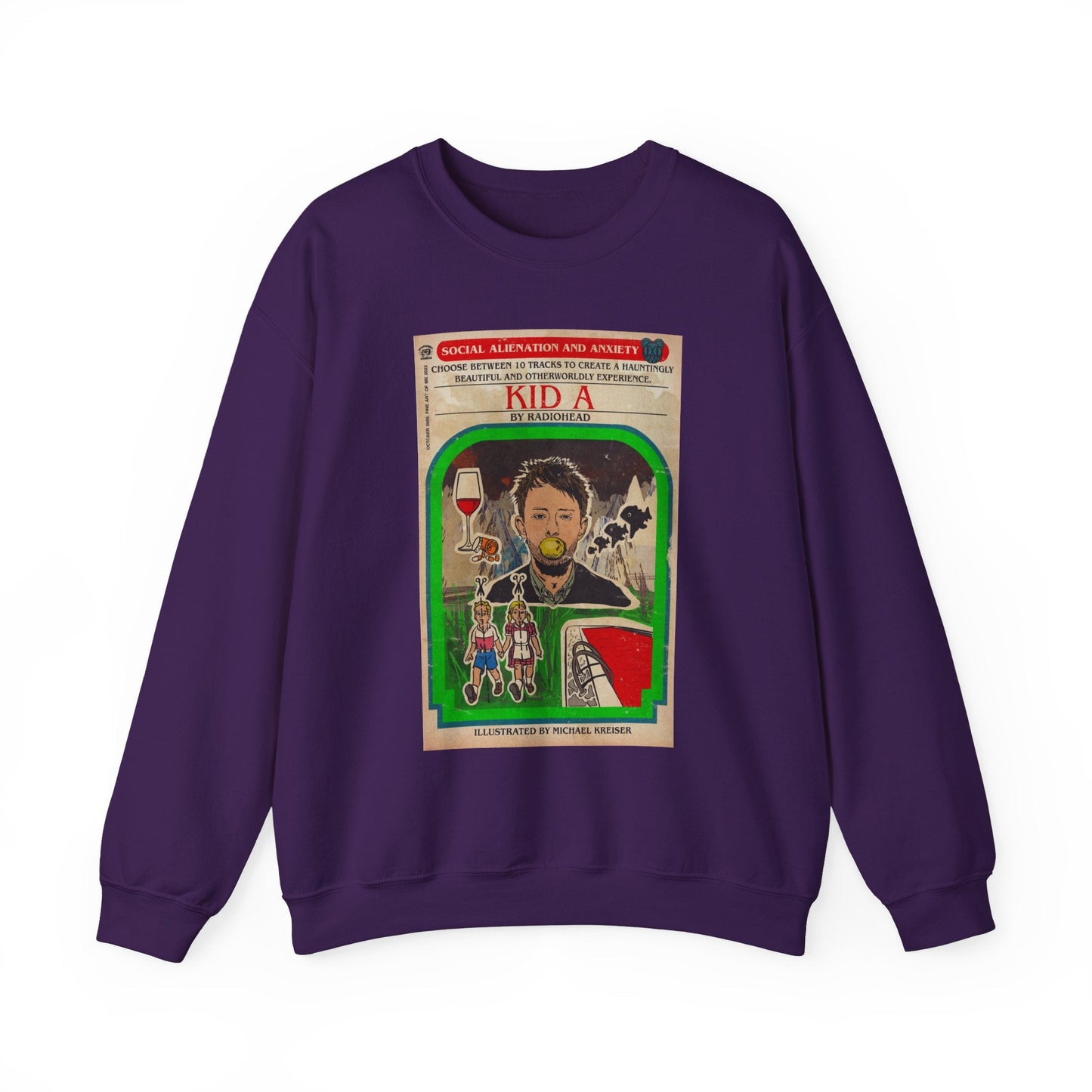 Kid A - Unisex Heavy Blendâ„¢ Crewneck Sweatshirt