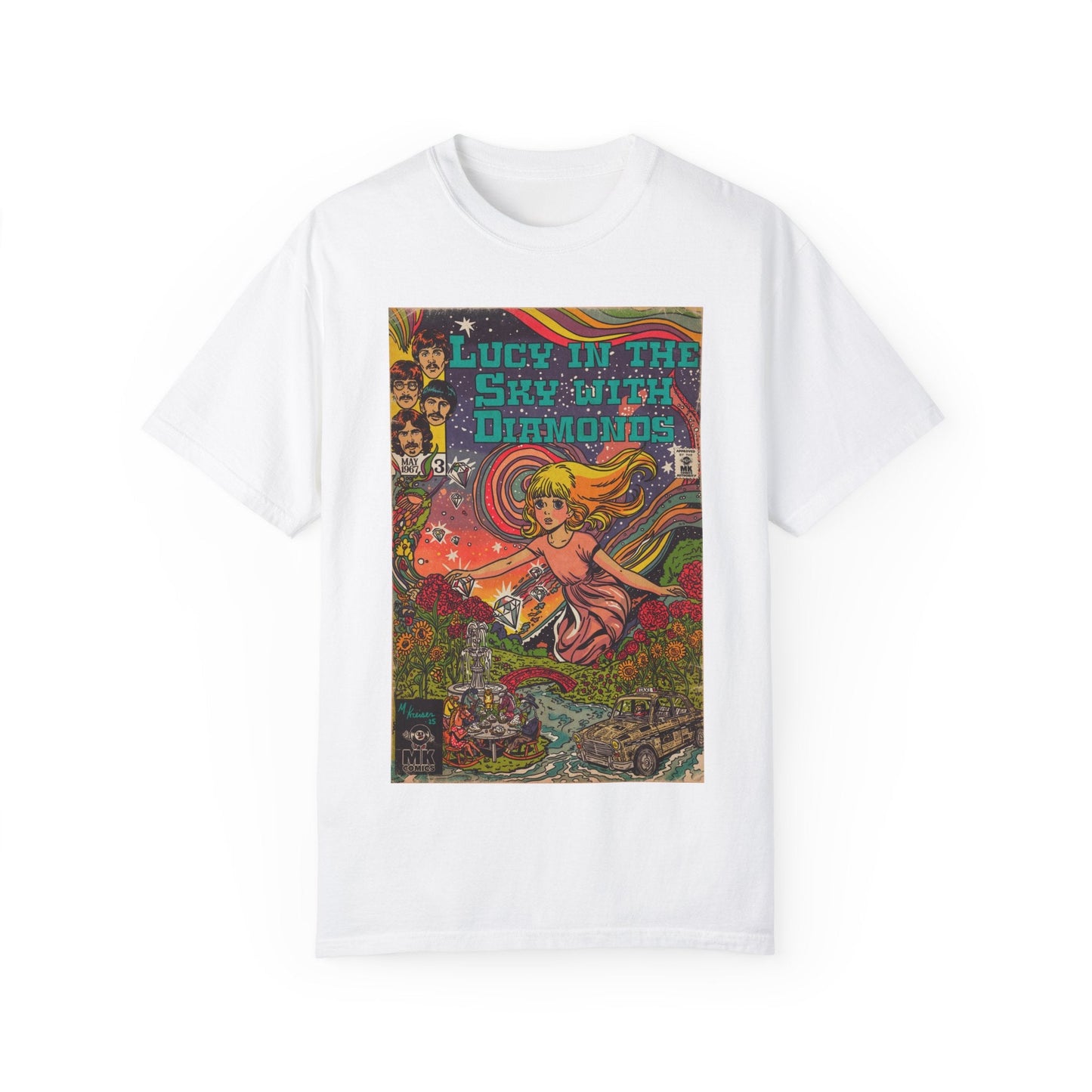 Lucy in the Sky with Diamonds - Unisex Comfort Colors T-shirt
