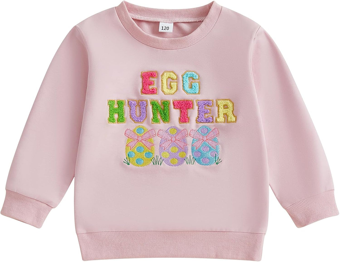 Toddler Easter Shrit Baby Girl Outfit Crewneck Bunny Sweatshirt Long Sleeve Shirts Holiday Clothes
