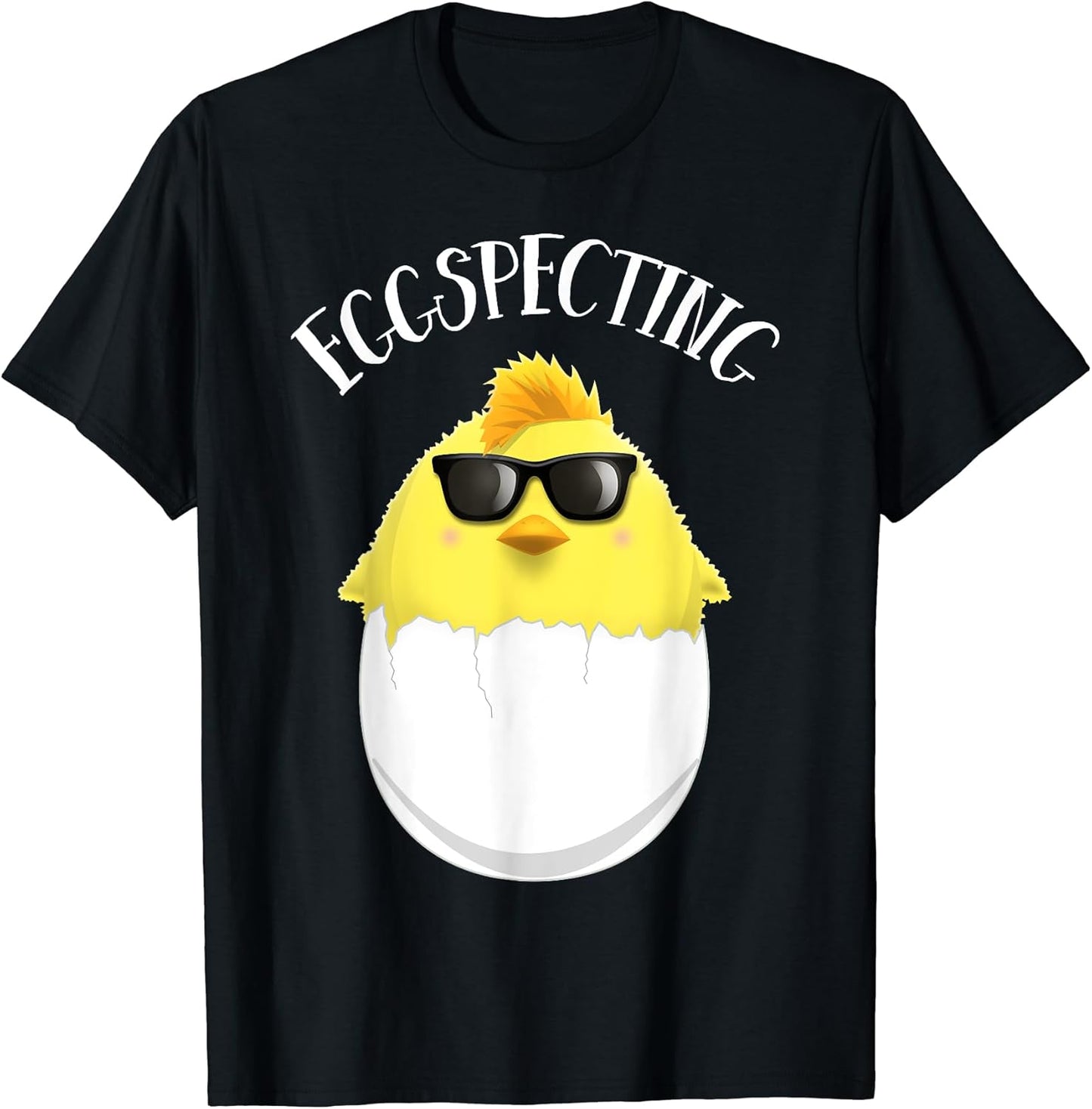 Eggspecting Easter Chick Spring Pregnancy Announcement Shirt