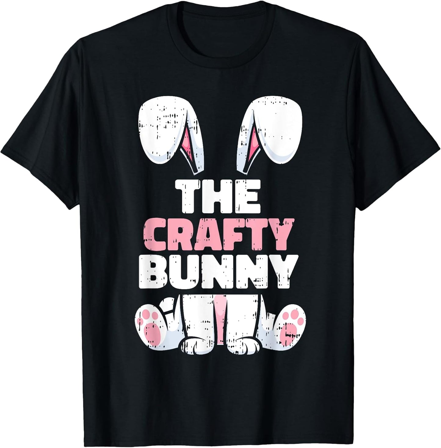Crafty Bunny Easter Family Matching Spring Men Women Kids T-Shirt
