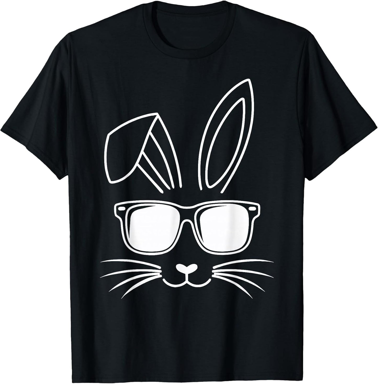 Cool Easter Bunny face with Sunglasses T-Shirt