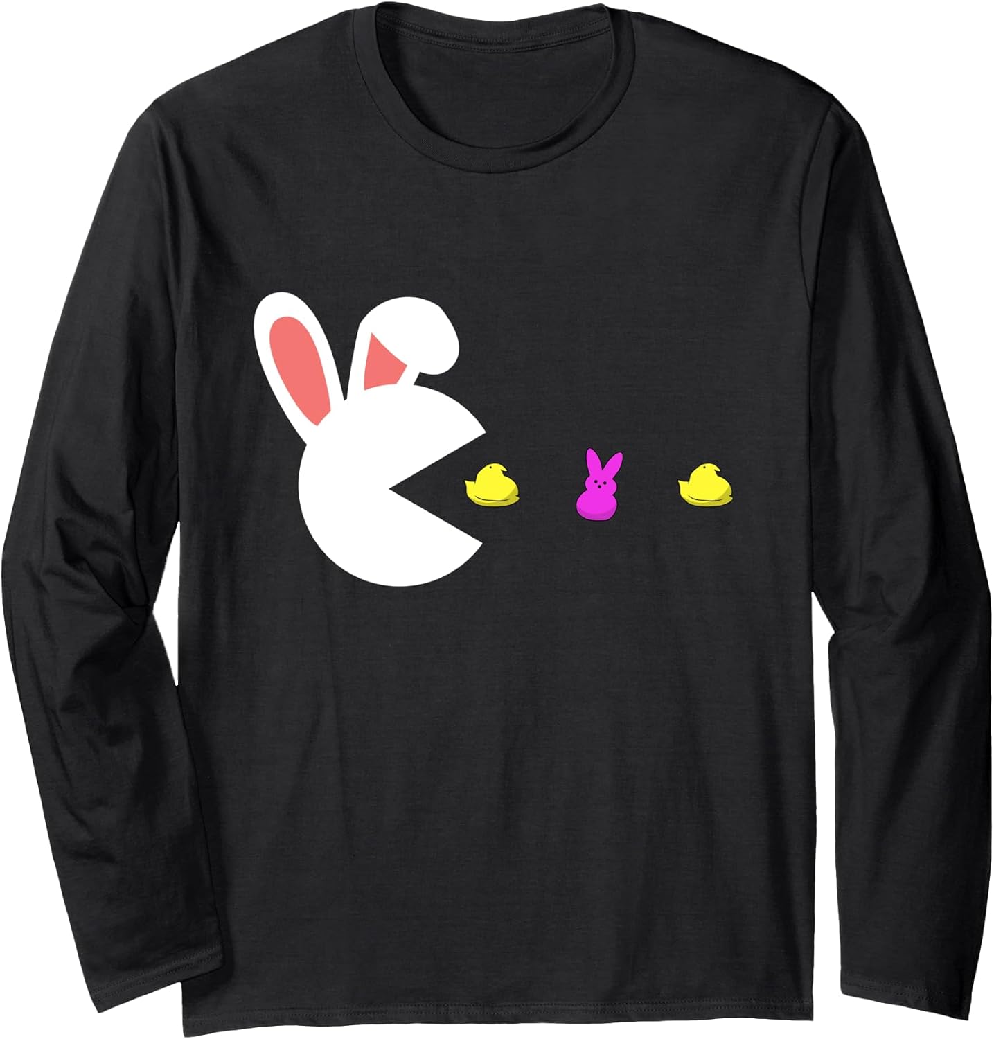 Easter Funny Shirt - Cute Easter Video Gamer. Funny Easter Long Sleeve T-Shirt