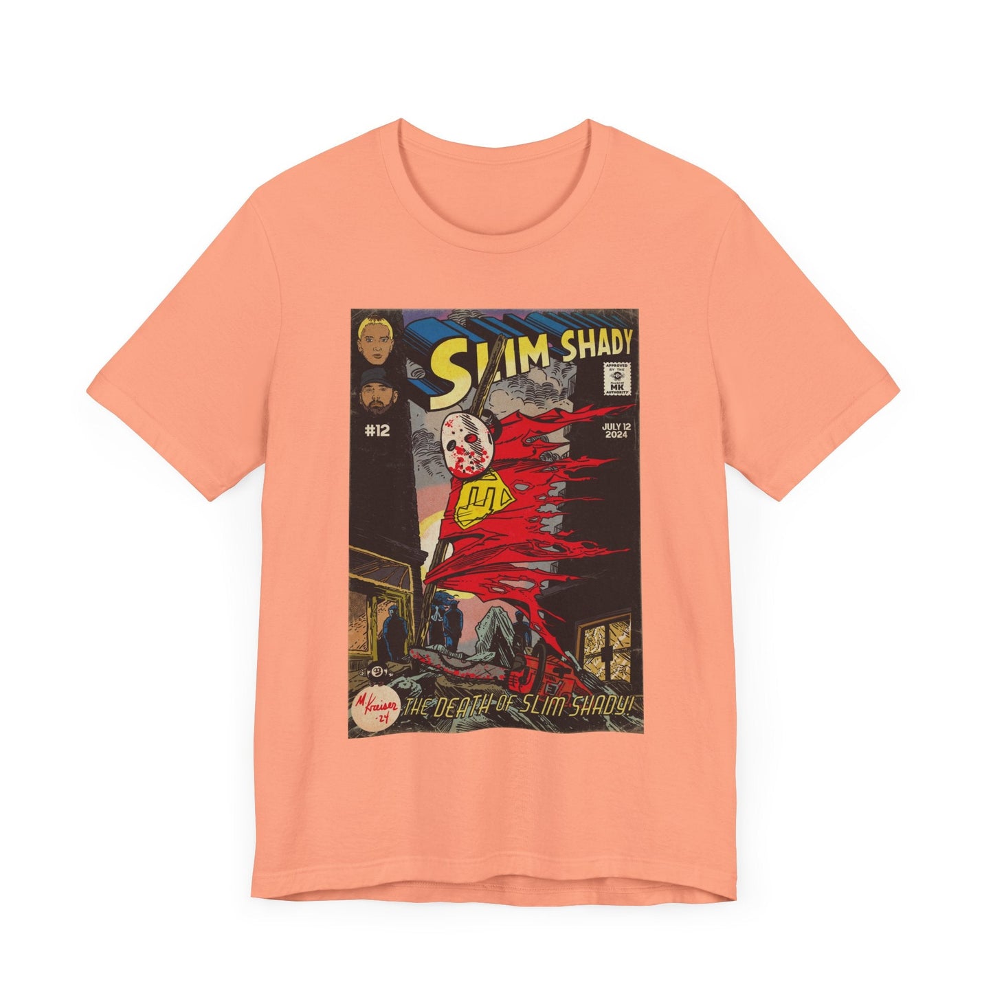 Death of Slim Shady - Unisex Jersey Short Sleeve Tee