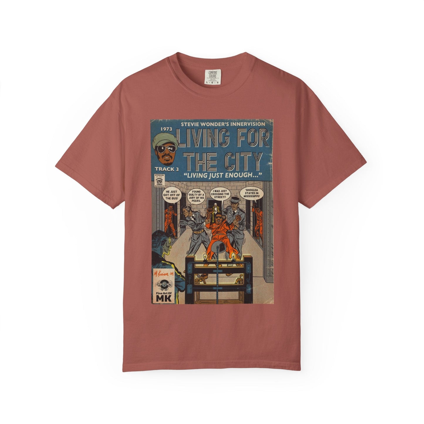 Living For The City - Unisex Comfort Colors T-shirt