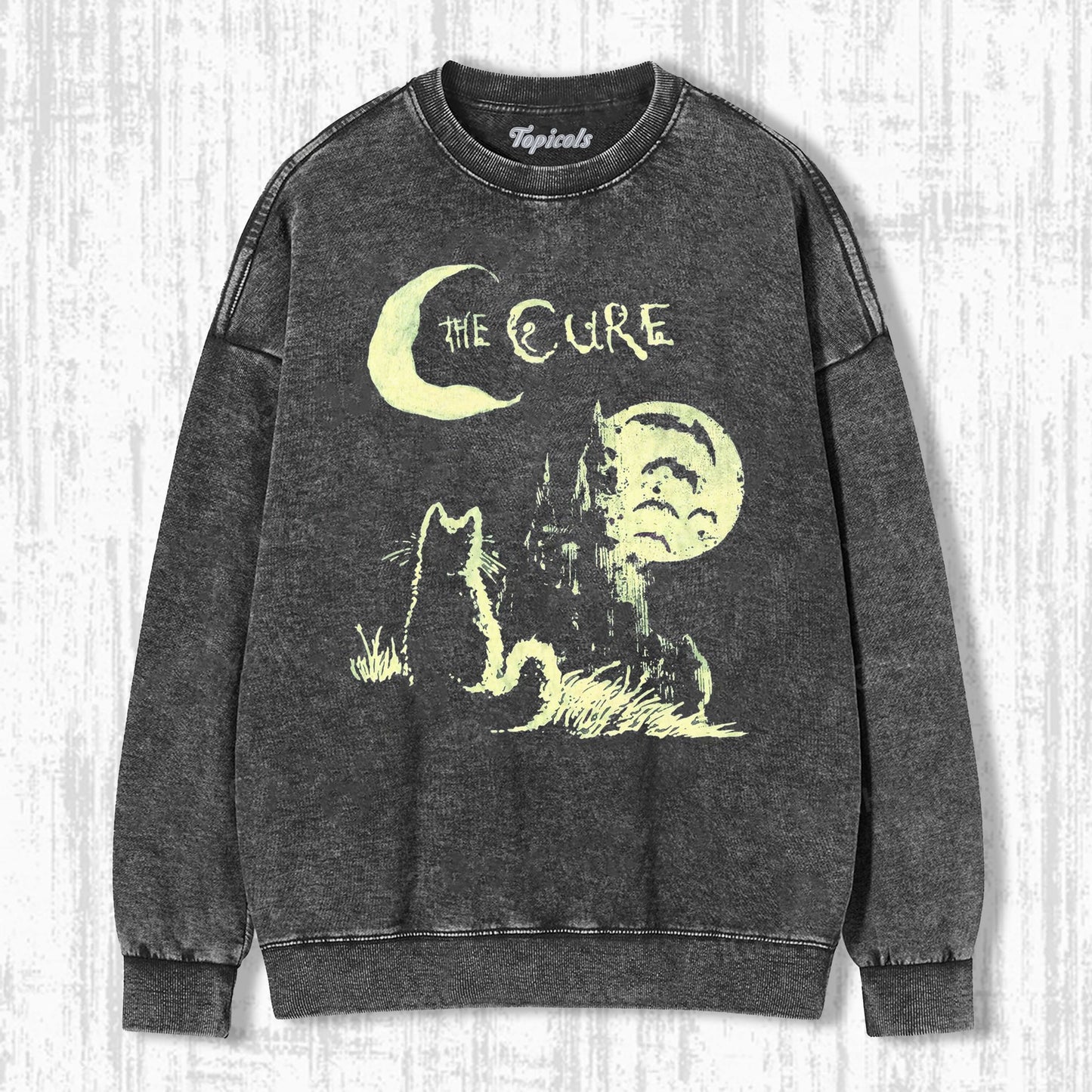 THE CURE CAT SWEATSHIRTS - clothing by TeeHivey.com
