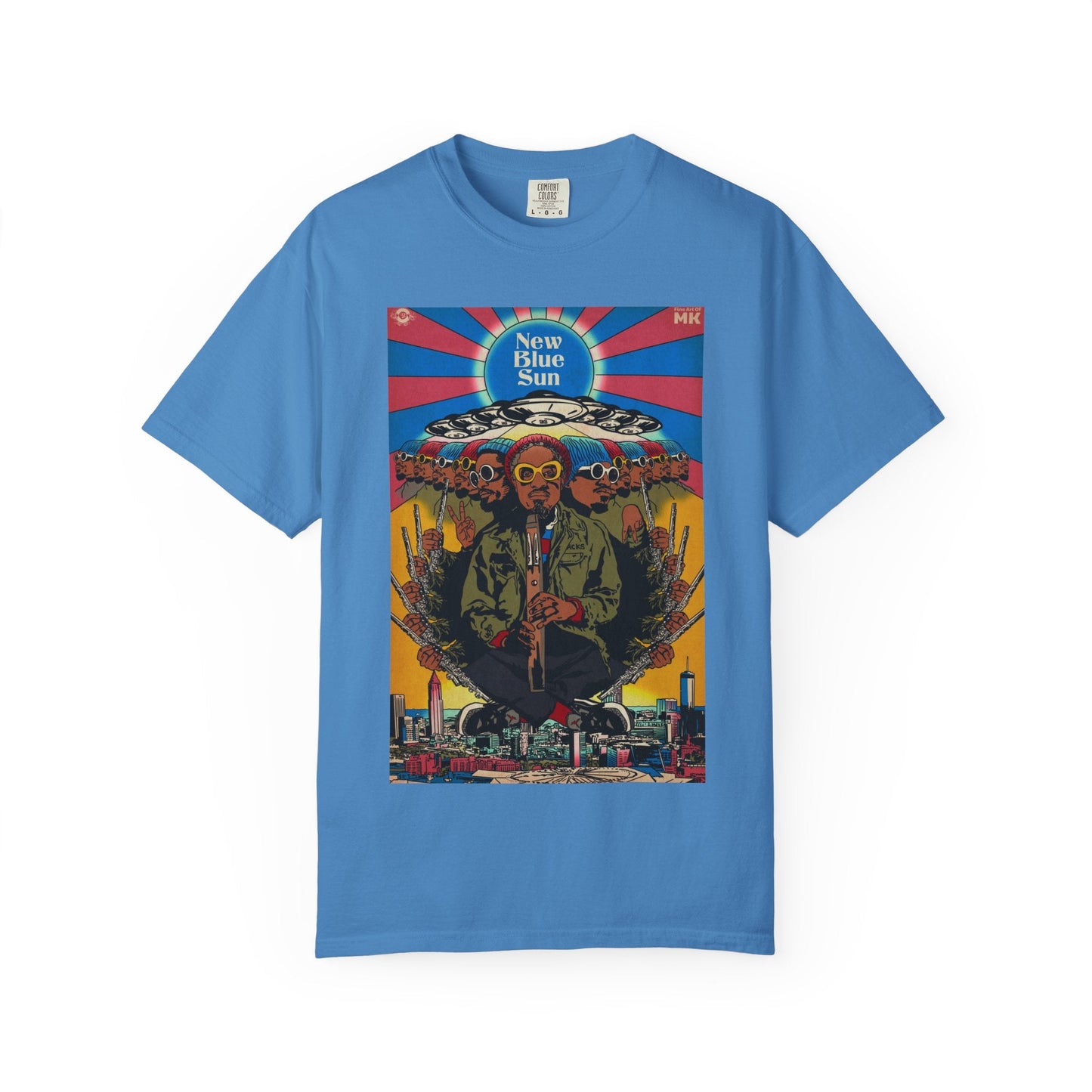 New Blue Sun - Unisex Comfort Colors T-shirt
