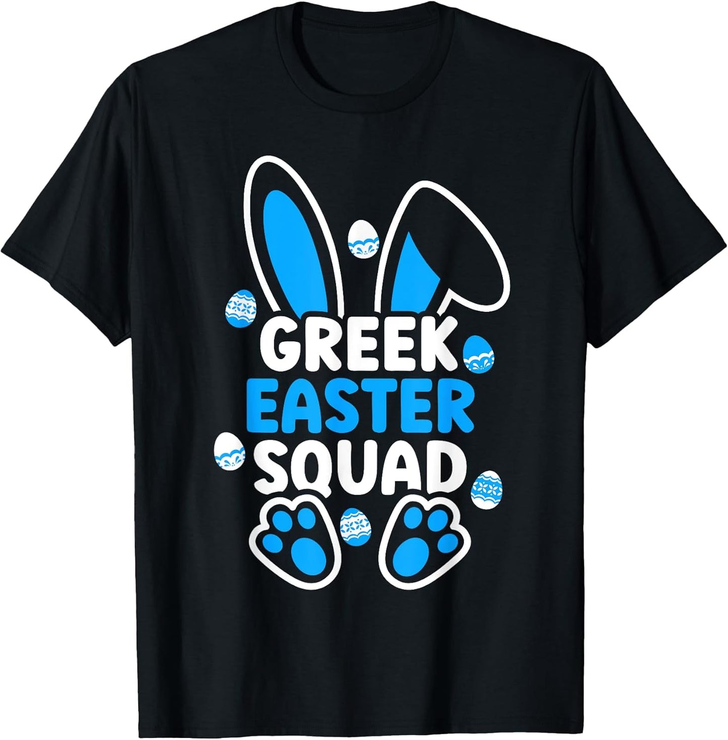 Greek Easter Squad Family Matching Easter Egg Greek Kids T-Shirt