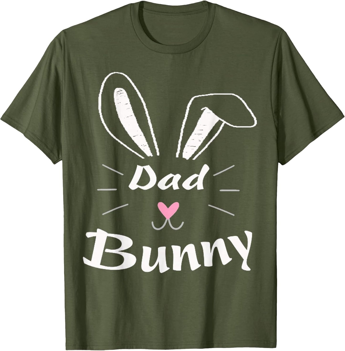 Easter Day Dad Bunny Ear Rabbit Dad Gift Father Day Vintage T-Shirt