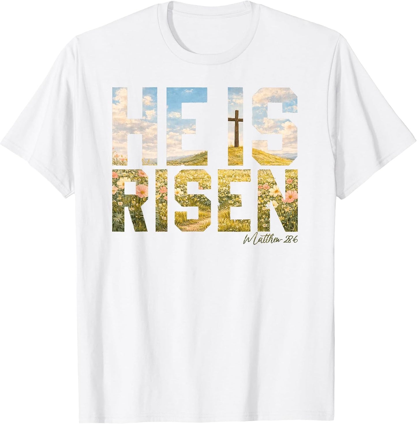 He is Risen Easter Christian Jesus t -shir t