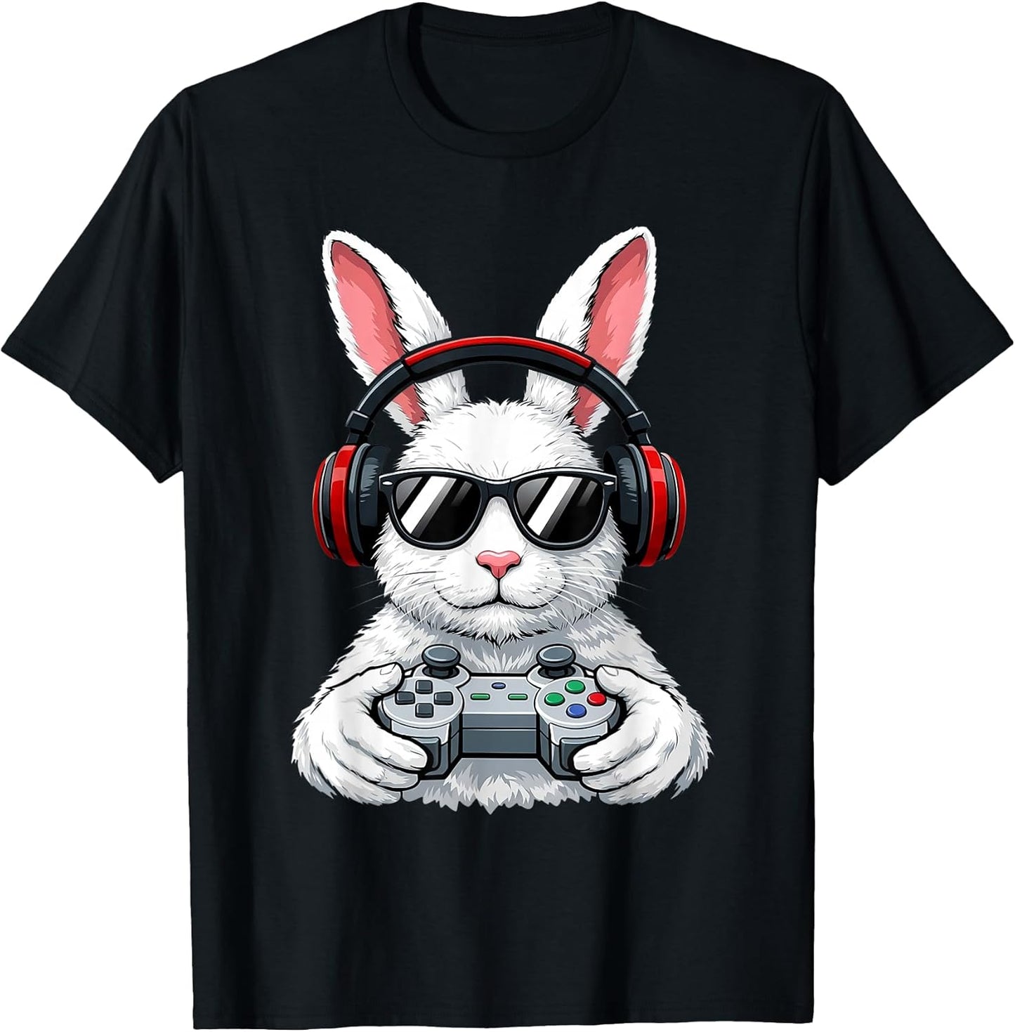 Easter Video Game Bunny Eggs Hunt Game Kiver Boys Men Kids T-Shirt