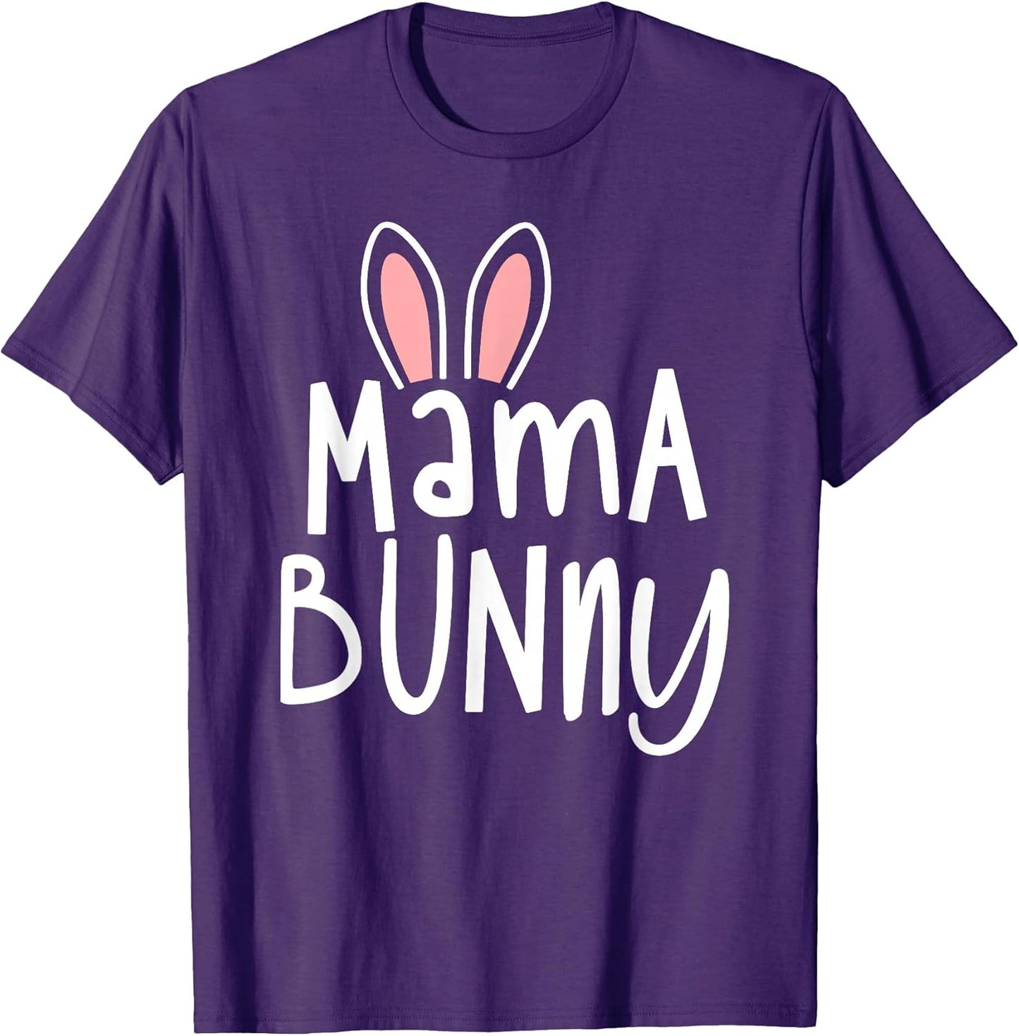 Easter Family Matching Outfits Pastel Color, Mama Bunny T-Shirt