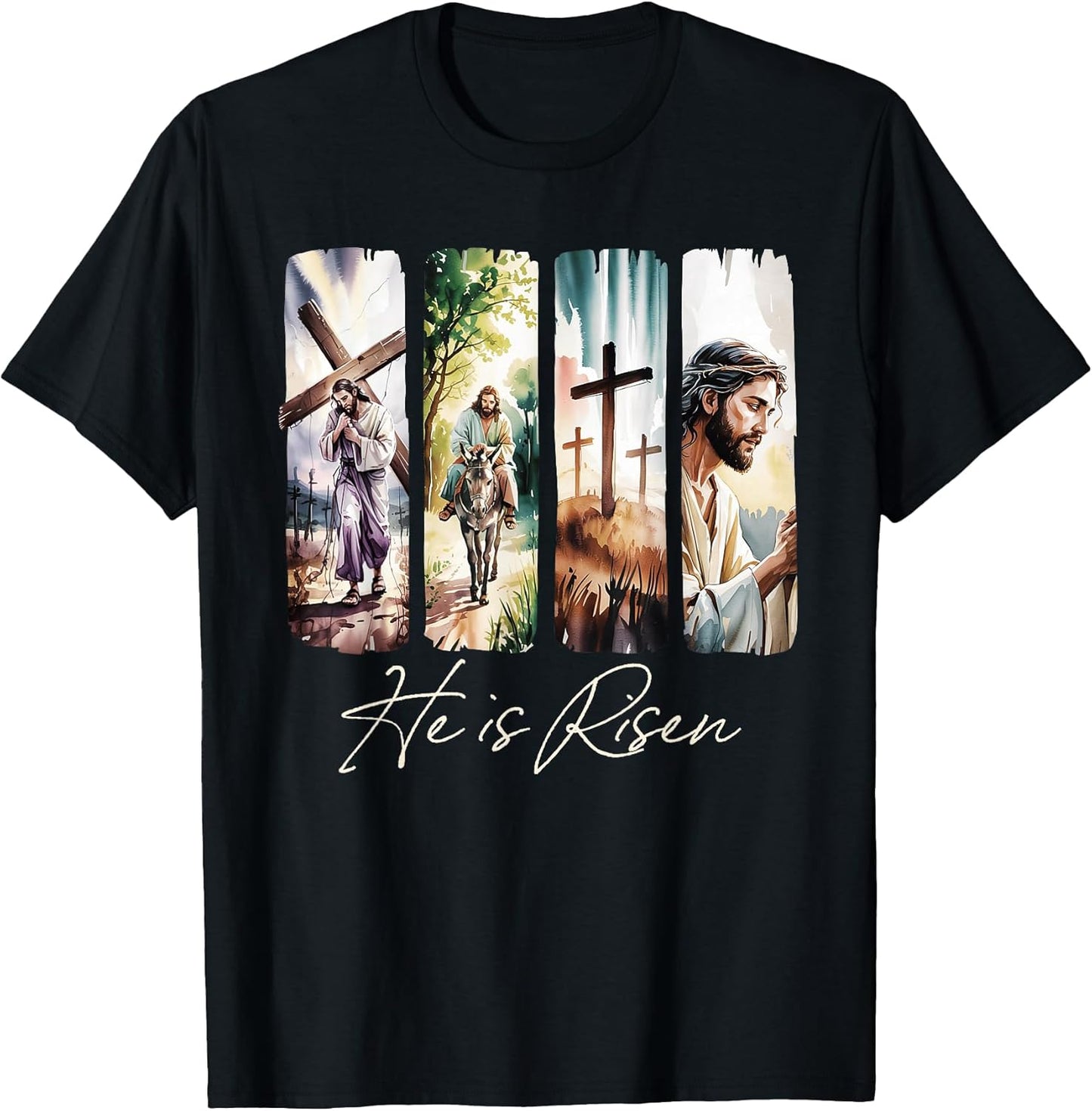 True Story Jesus Christian Religious He is Risen Easter Day T-Shirt