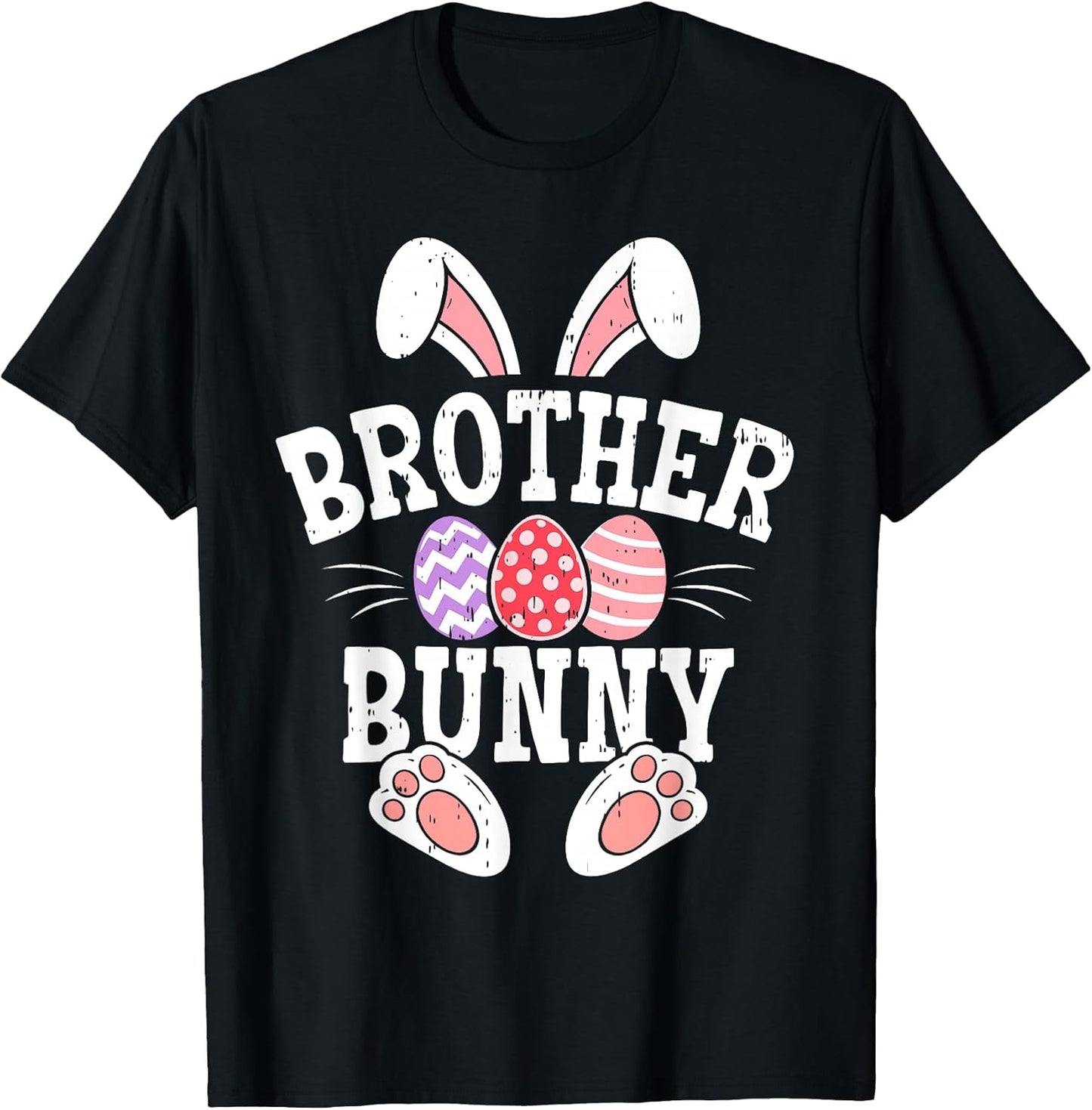 Boys Easter Brother Bunny Matching Family Easter Kids Boys T-Shirt