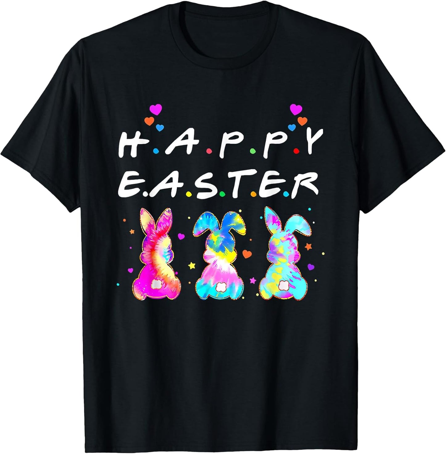 Happy Easter Cute Bunny Family Matching Easter 2025 Clothing T-Shirt