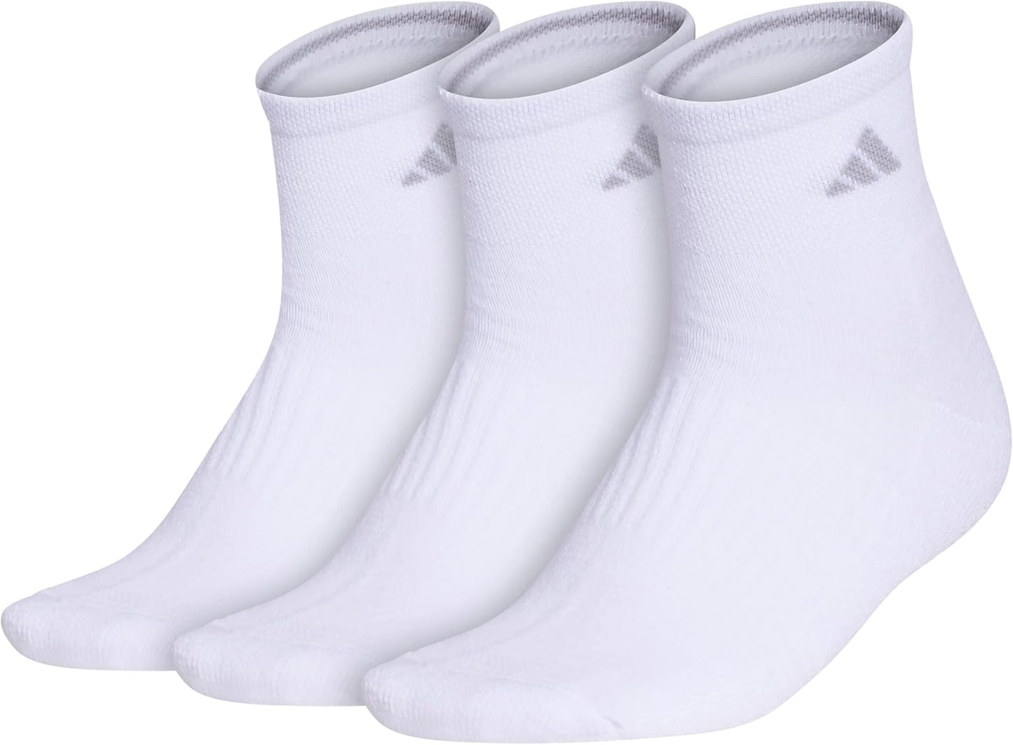 Cushioned Quarter Ankle Socks 3-Pairs Durable & Comfortable