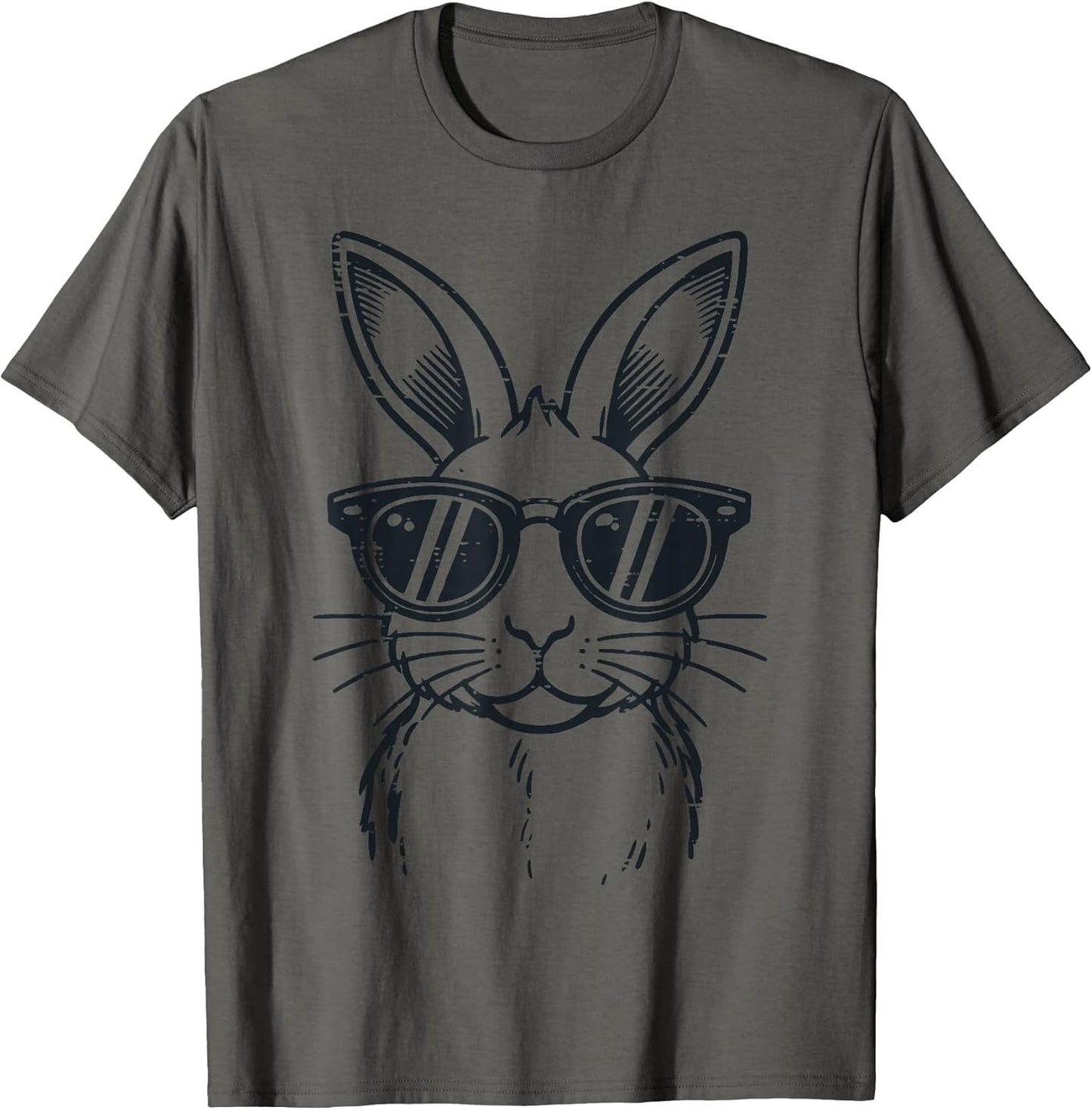 Easter Bunny Sunglasses Vintage Rabbit Men Women Boys Kids T-Shirt