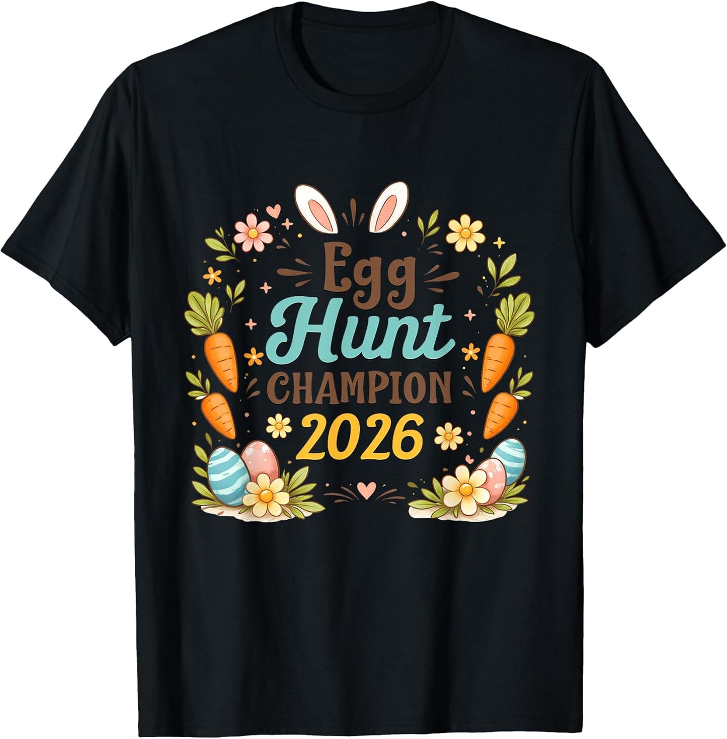 Easter Egg Hunt Champion 2026 Pregnancy Announcement T-Shirt
