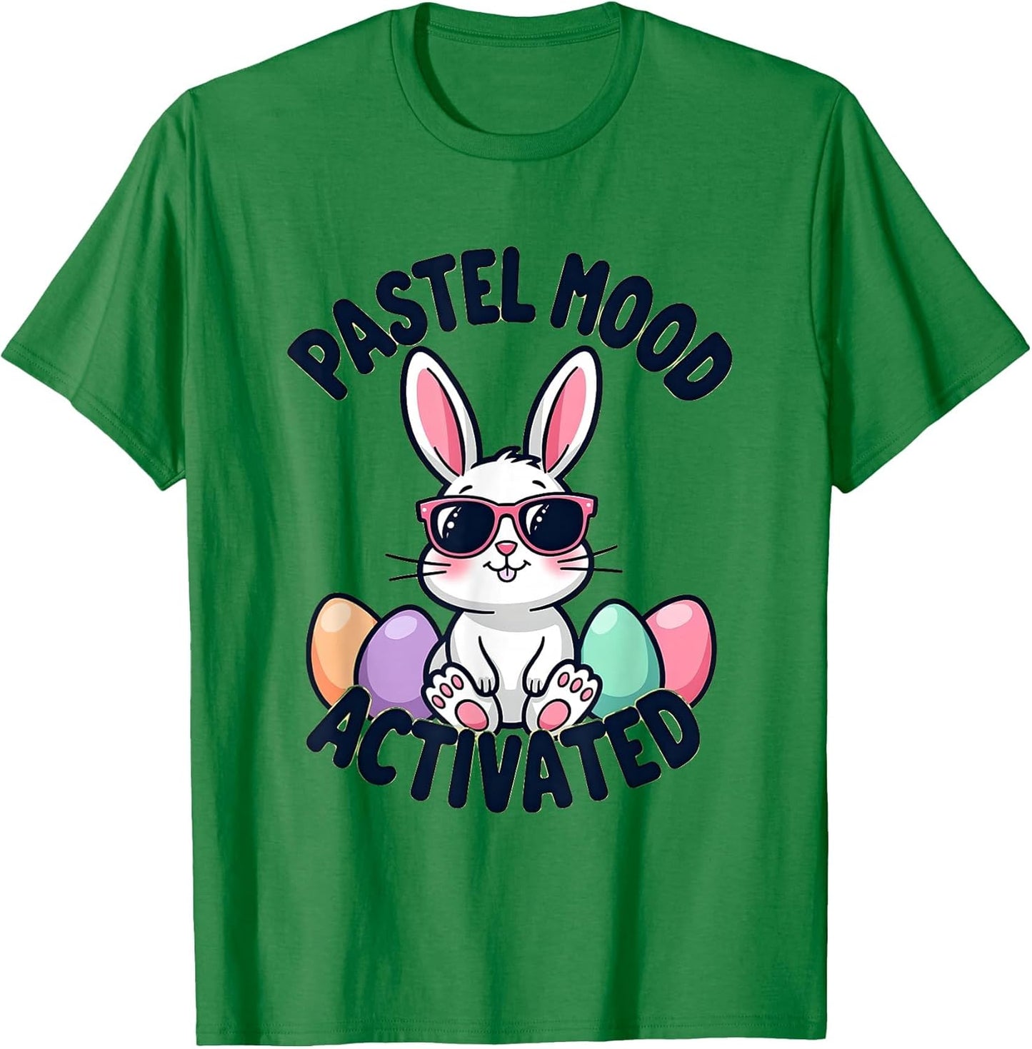 Pastel Mood Activated Youth Easter Design T-Shirt
