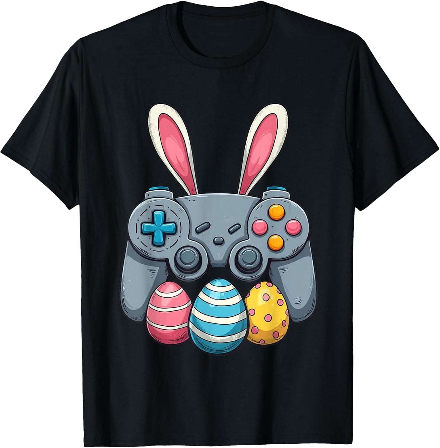 Easter Gamer Bunny Boys Kids Men Teens Video Game gaming egg T-Shirt