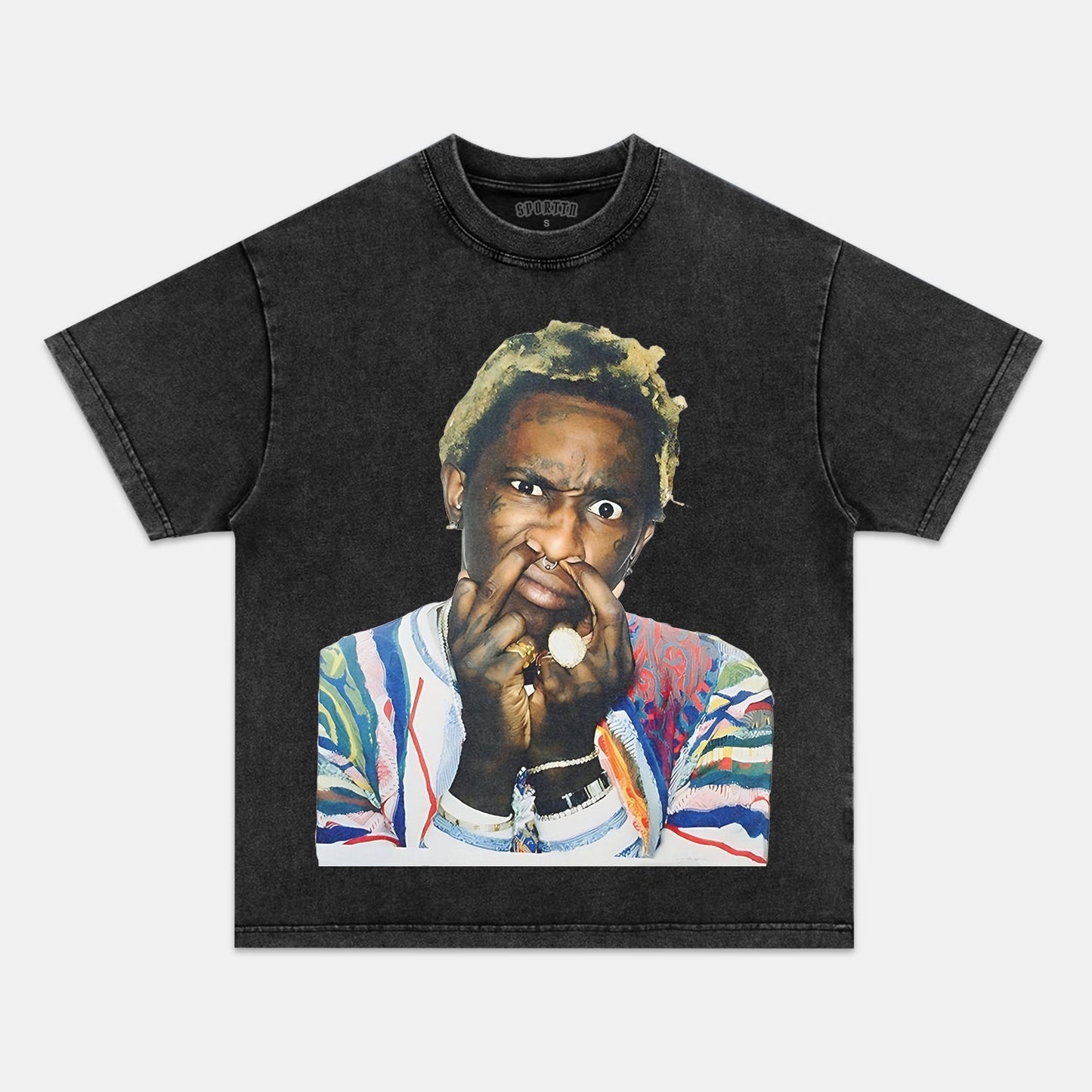 YOUNG THUG 12.3 TEE Style001