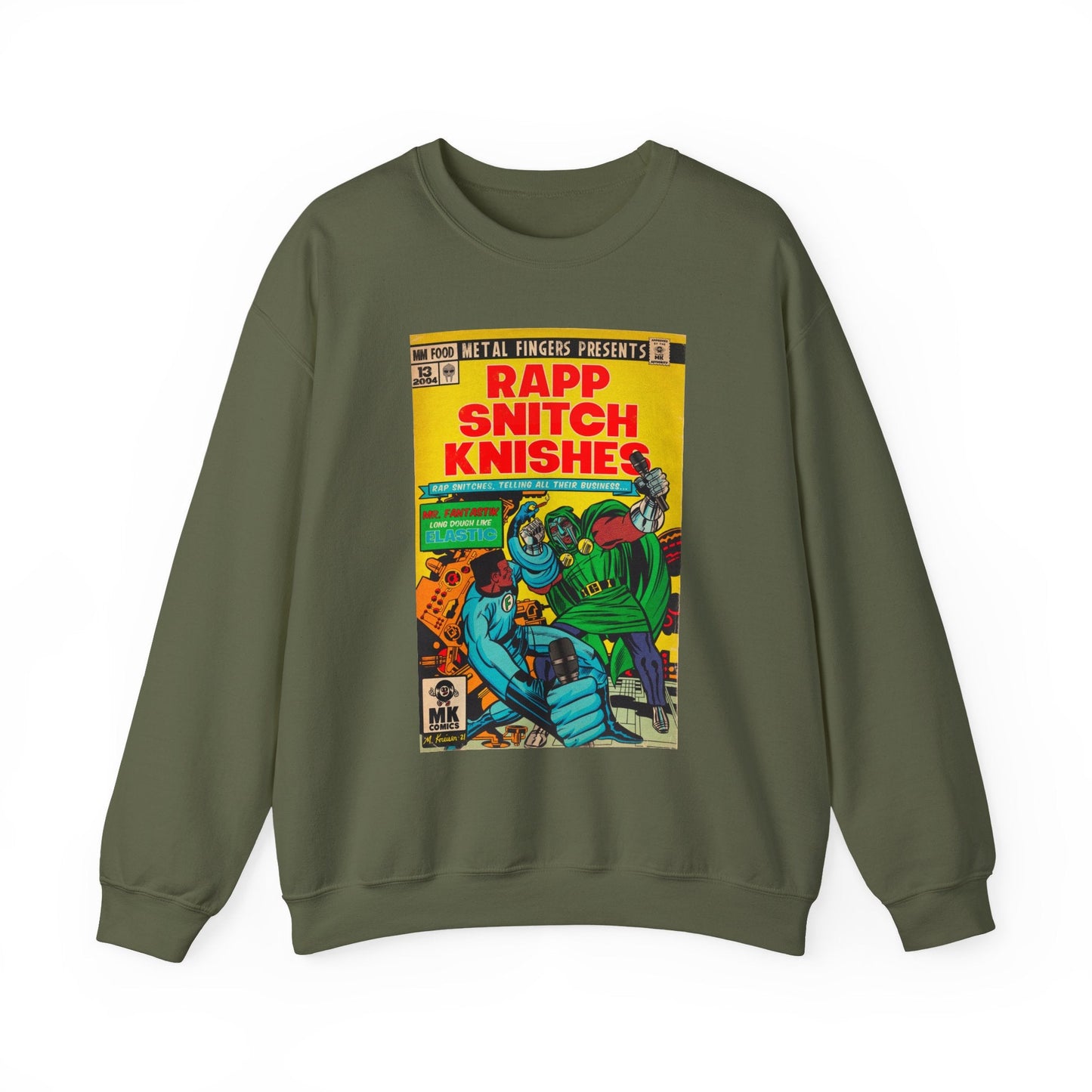 Rapp Snitch Knishes - Unisex Heavy Blendâ„¢ Crewneck Sweatshirt