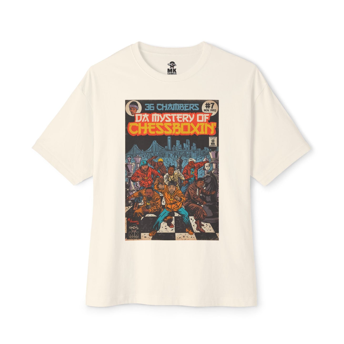 Da Mystery of Chessboxin - Unisex Oversized Boxy Tee