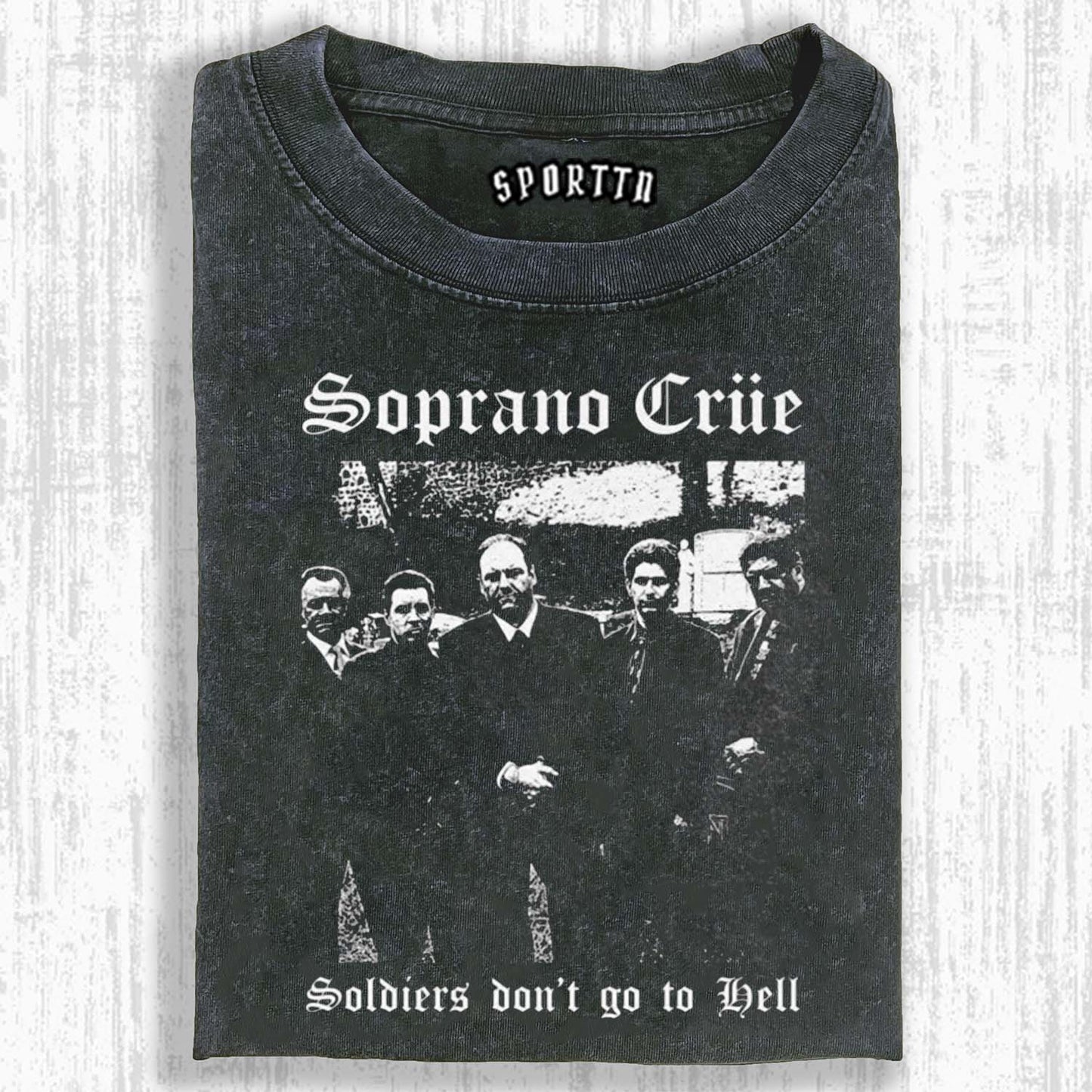 RETRO STYLE SOPRANOS GRAPHIC T-SHIRT