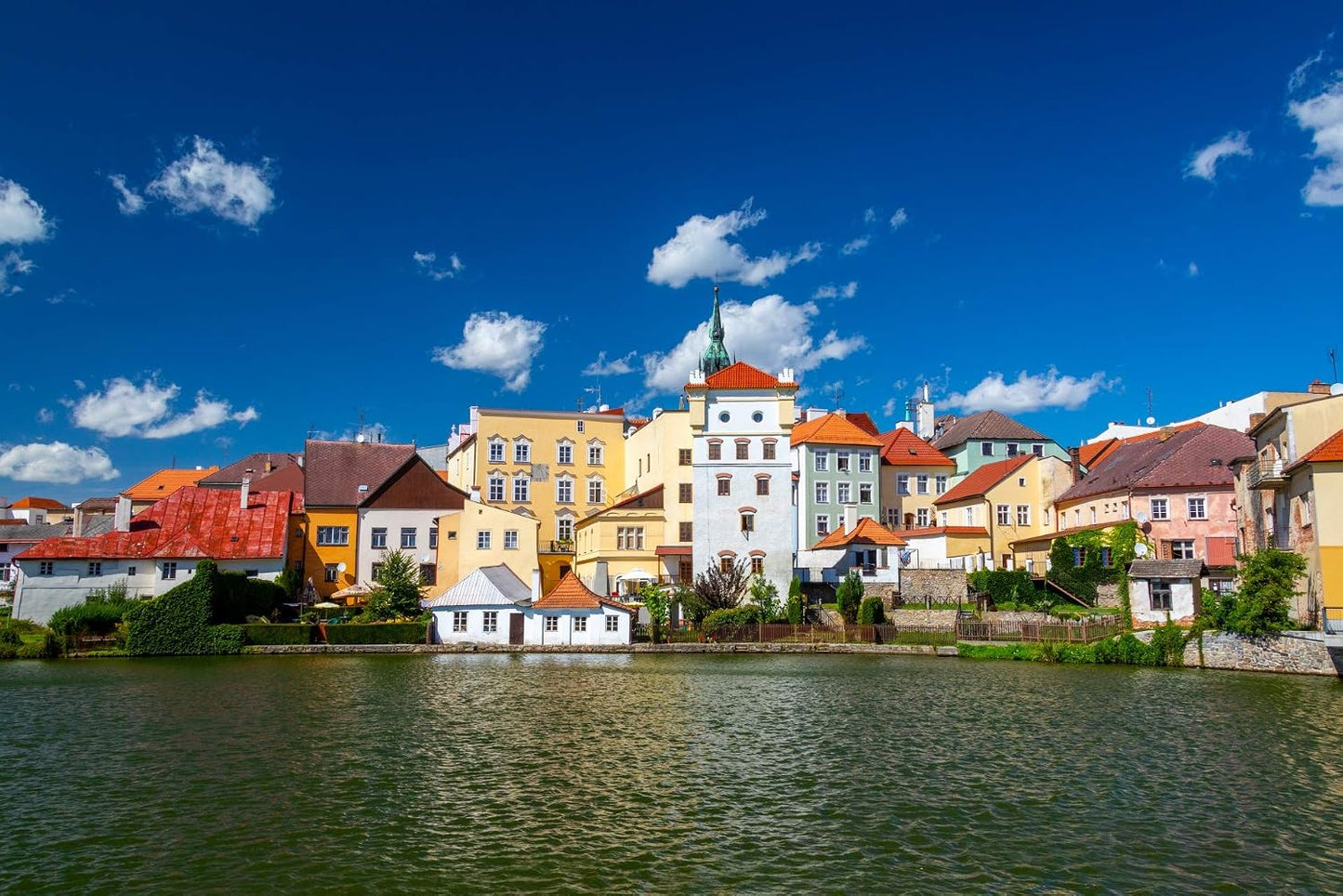 Iconic Arts Czech Republic City Scape Laminated Poster 24x36
