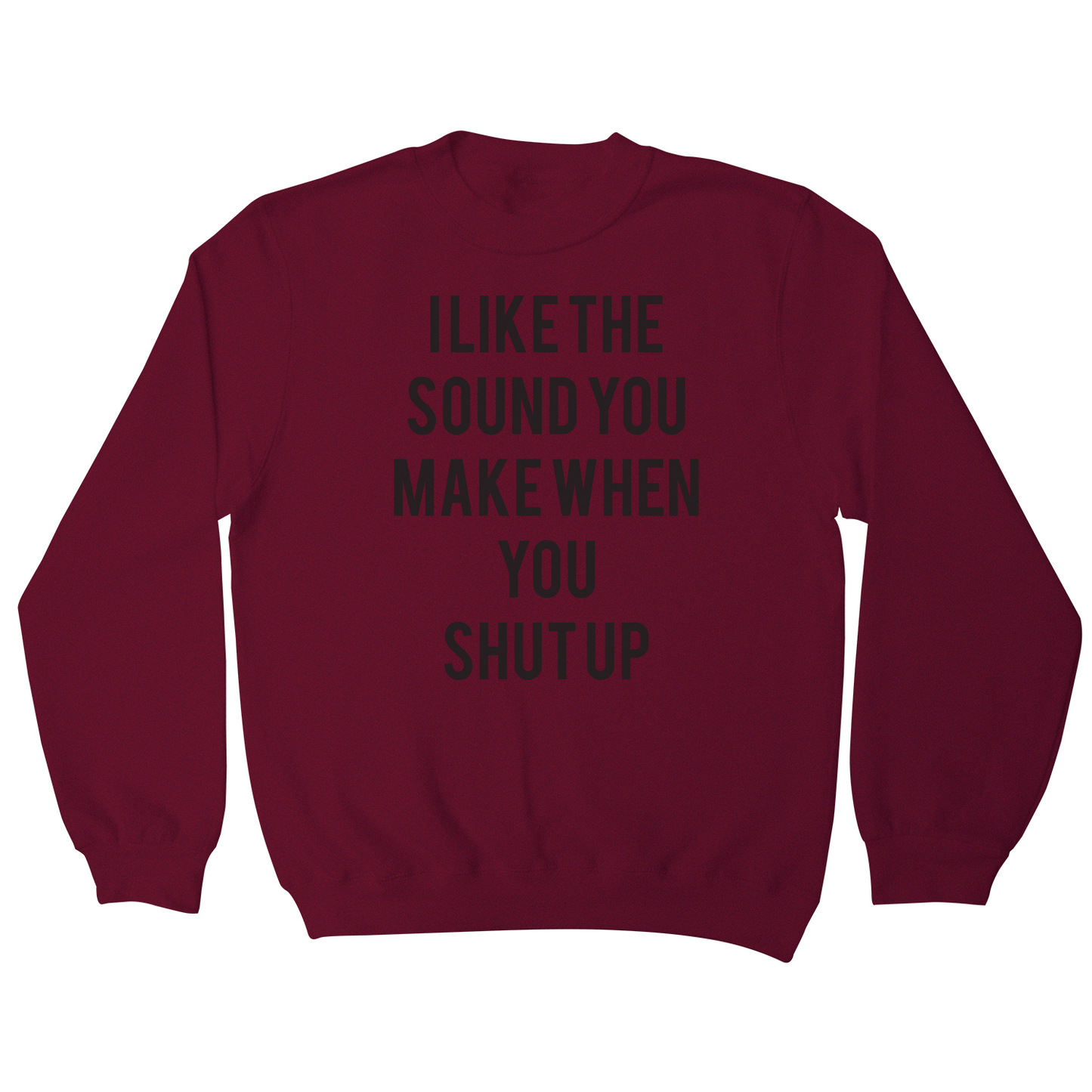 I like the sound funny rude offensive sweatshirt