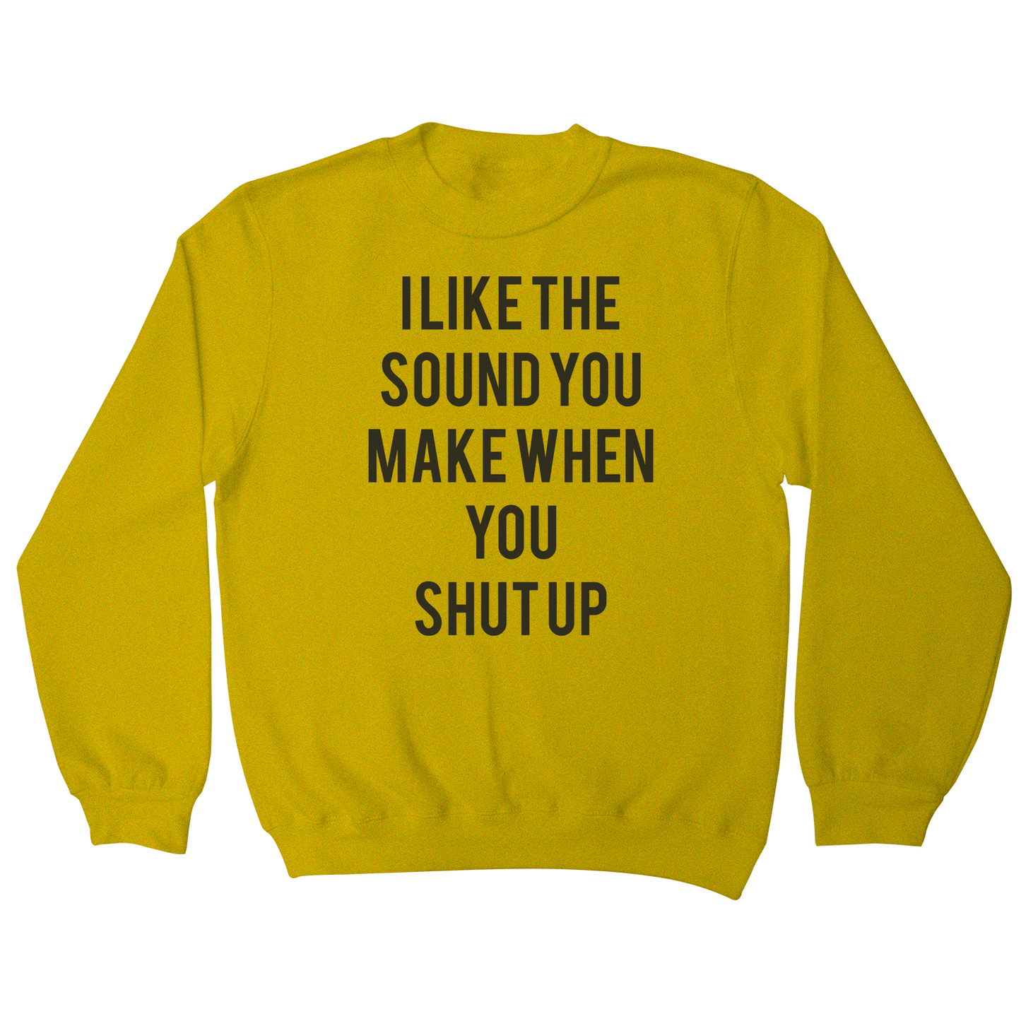 I like the sound funny rude offensive sweatshirt