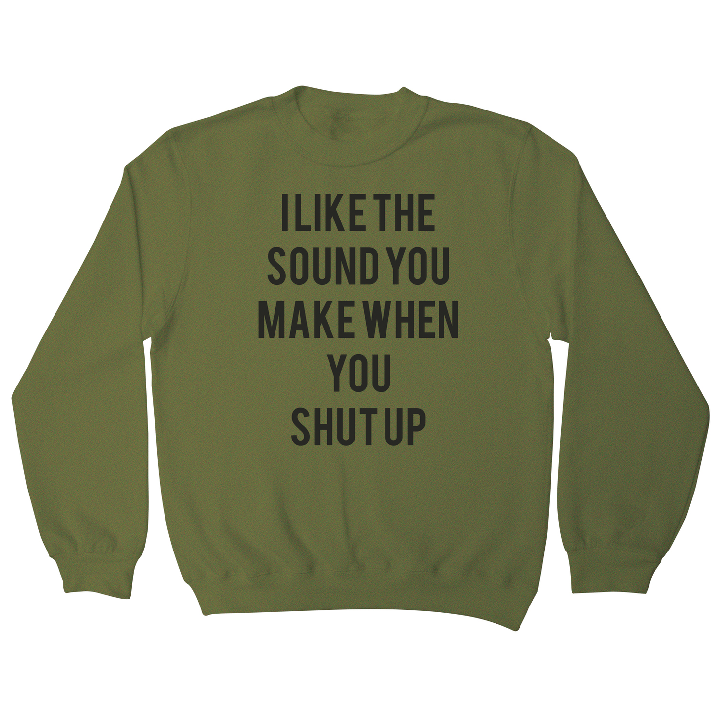 I like the sound funny rude offensive sweatshirt