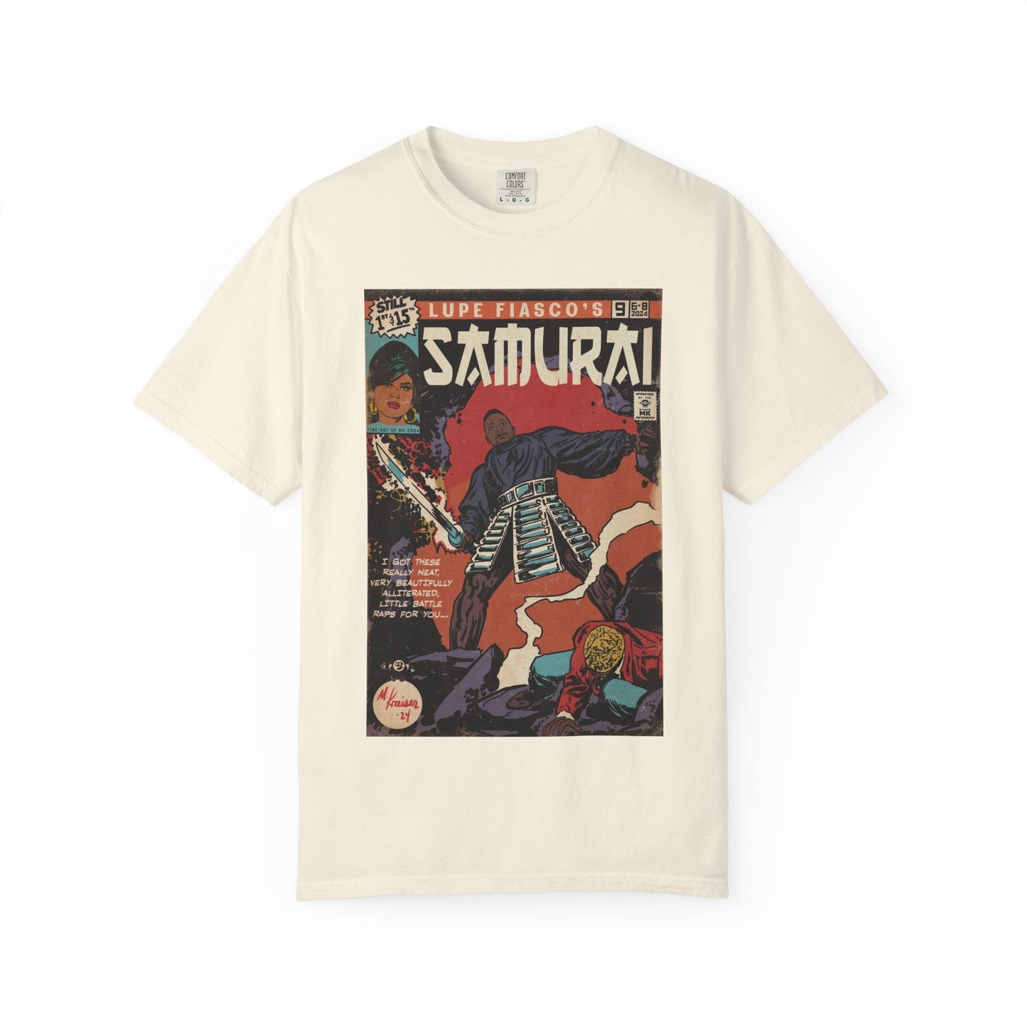 Samurai - Unisex Comfort Colors T-shirt