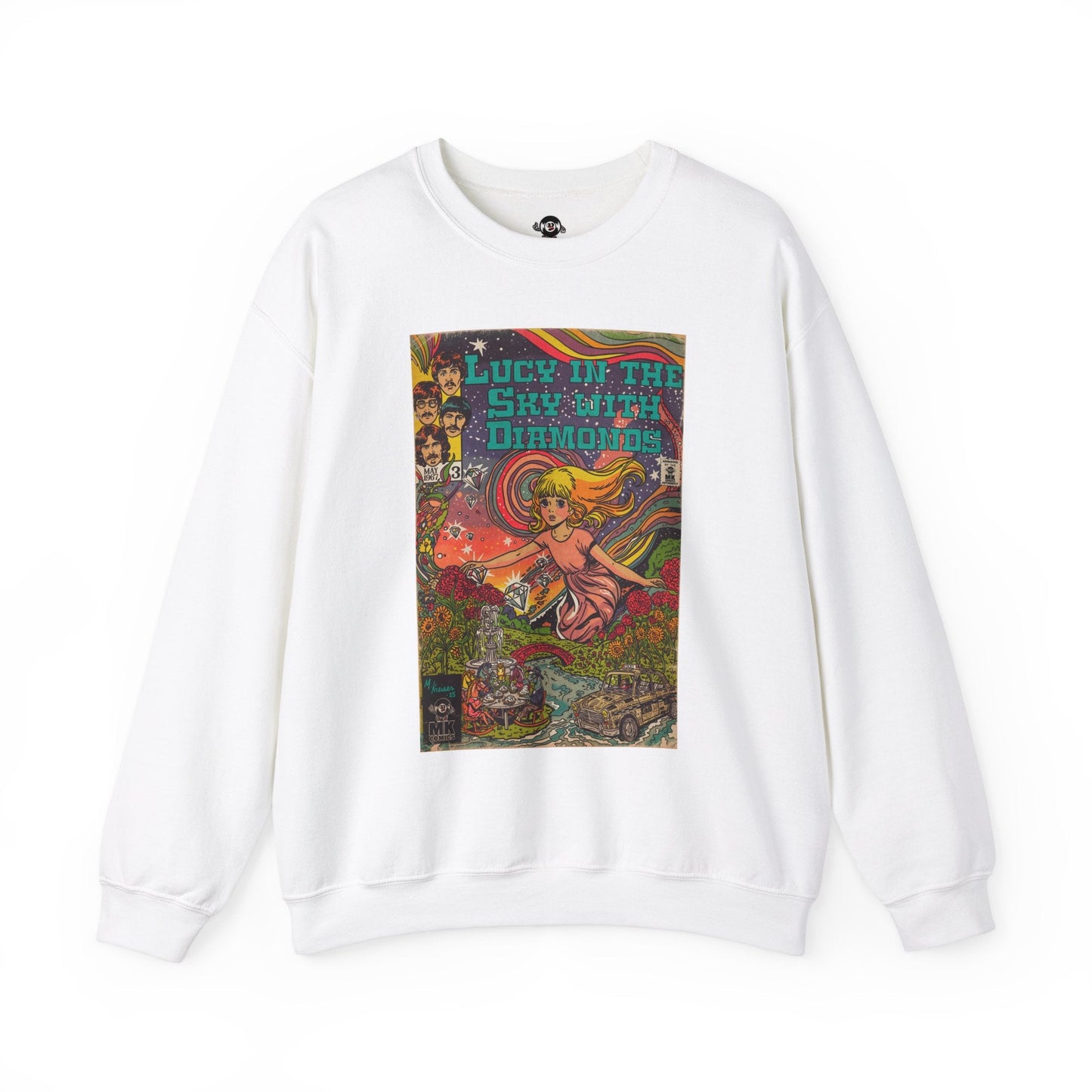 Lucy in the Sky with Diamonds - Unisex Heavy Blendâ„¢ Crewneck Sweatshirt