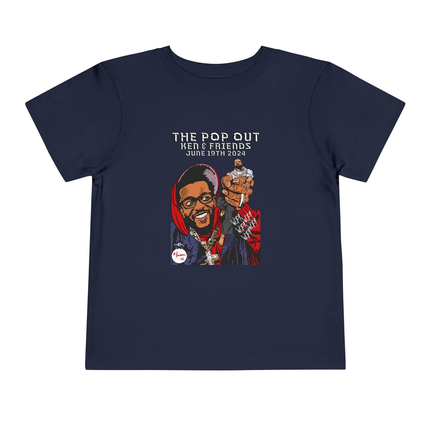 The Pop Out - Toddler Short Sleeve Tee - clothing by TeeHivey.com (Image 5)