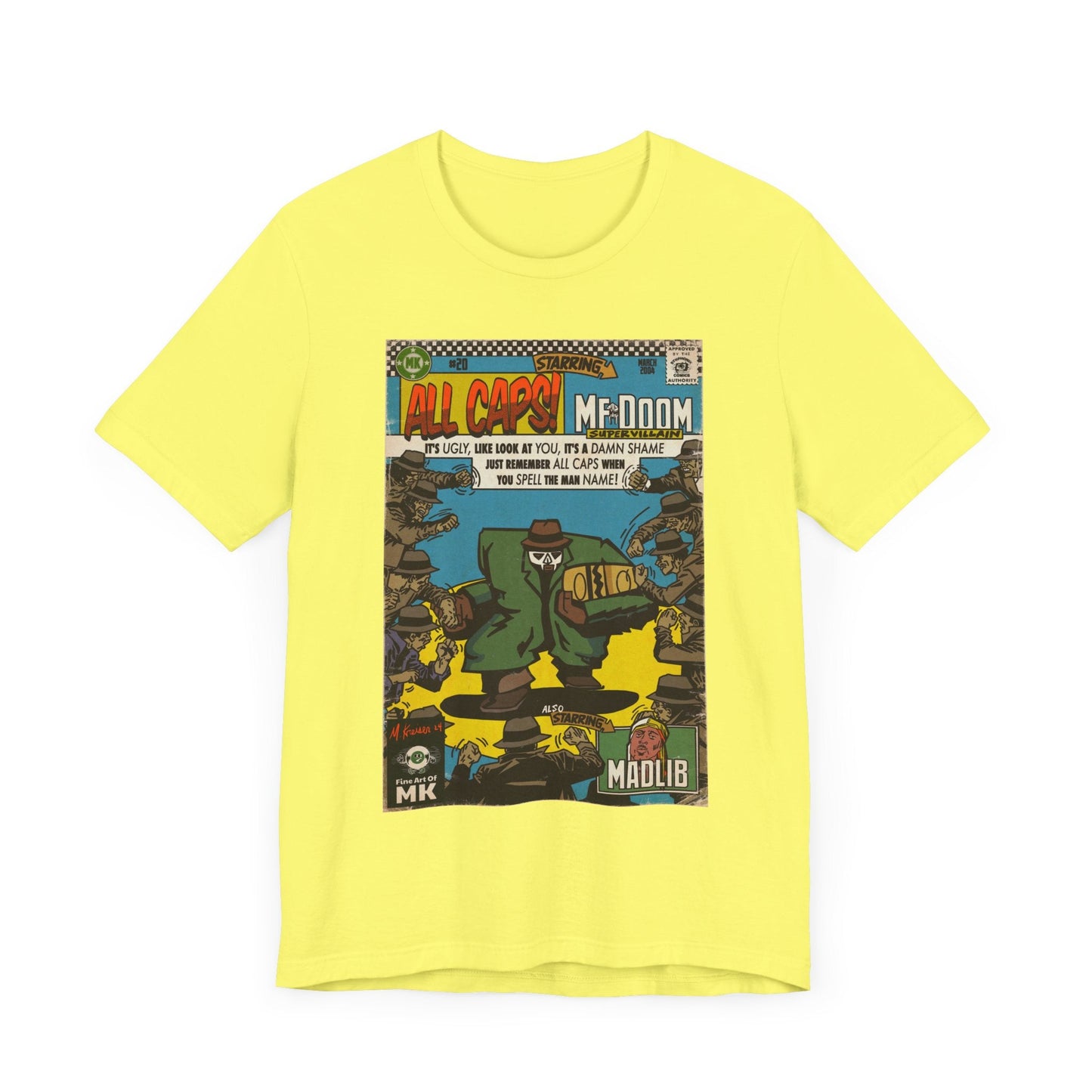 All Caps - Unisex Jersey Short Sleeve Tee