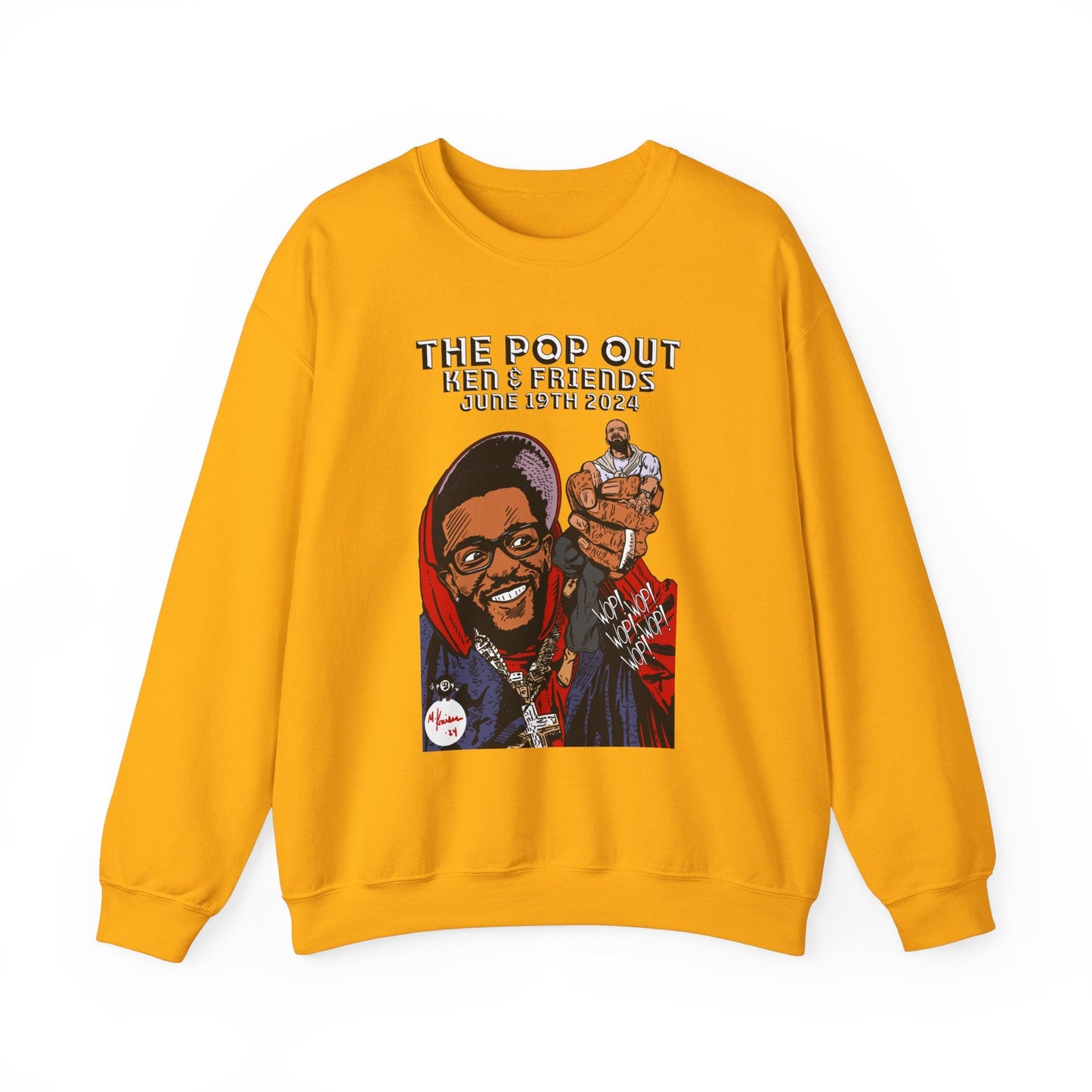 The Pop Out - Unisex Heavy Blendâ„¢ Crewneck Sweatshirt