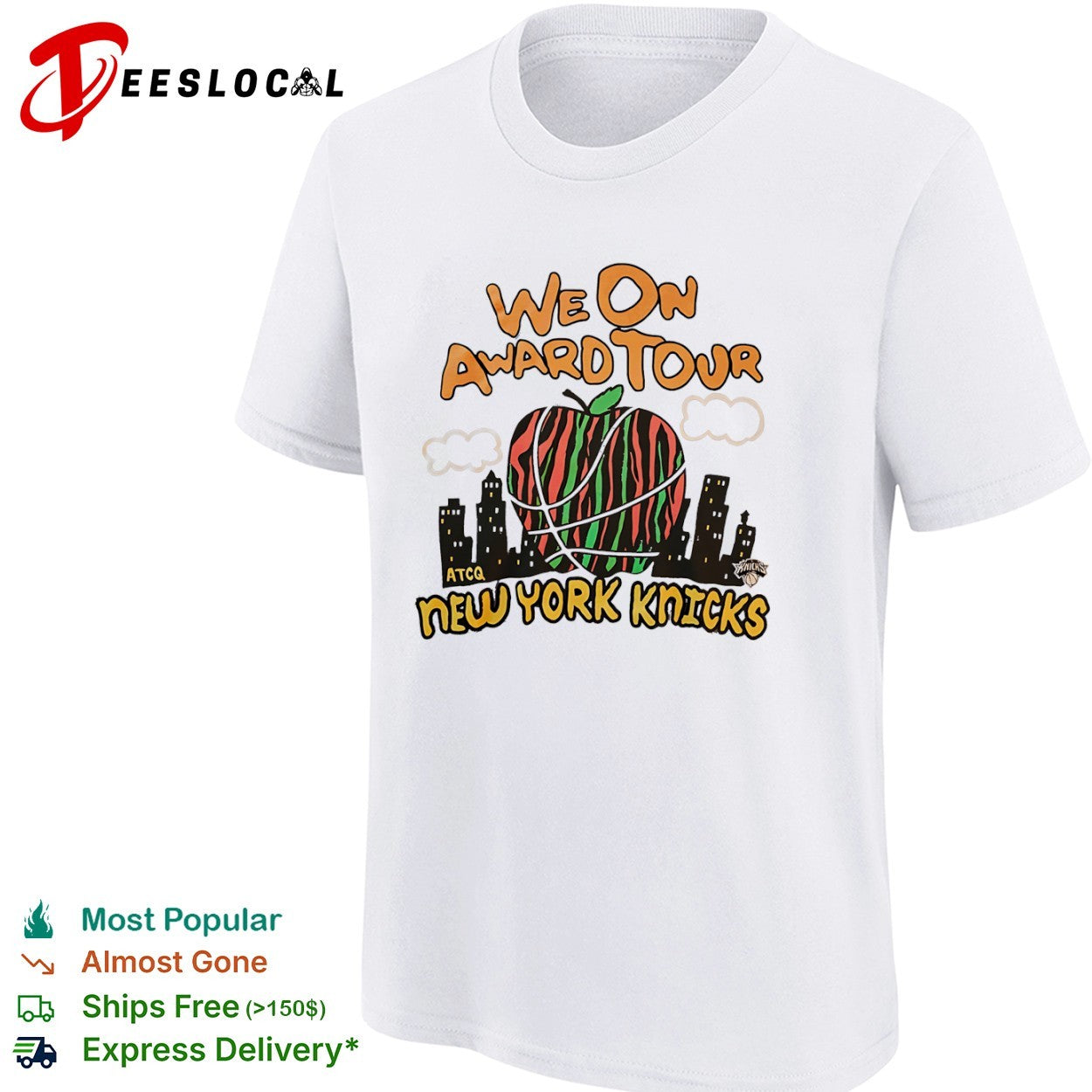 A Tribe Called Quest We on Award Tour New York Knicks NBA Basketball Fan shirt