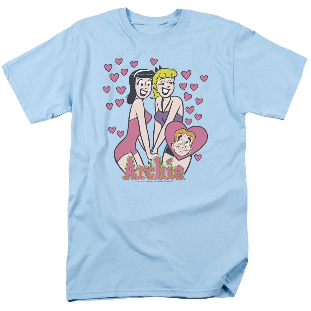 Archie Comics Dreamy Mens T Shirt Light Blue - clothing by TeeHivey.com