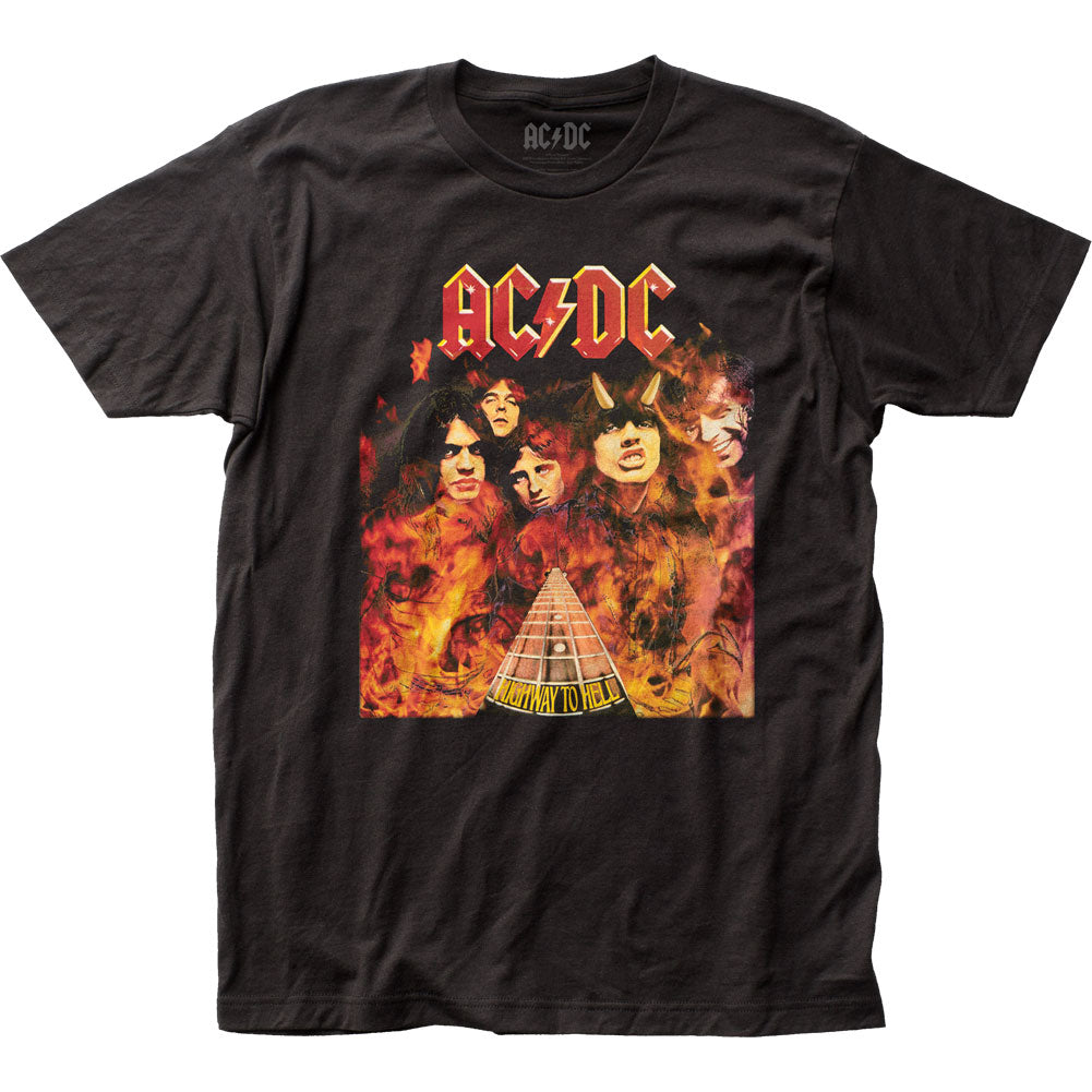 AC/DC Highway To Hell Mens T Shirt Black Style001