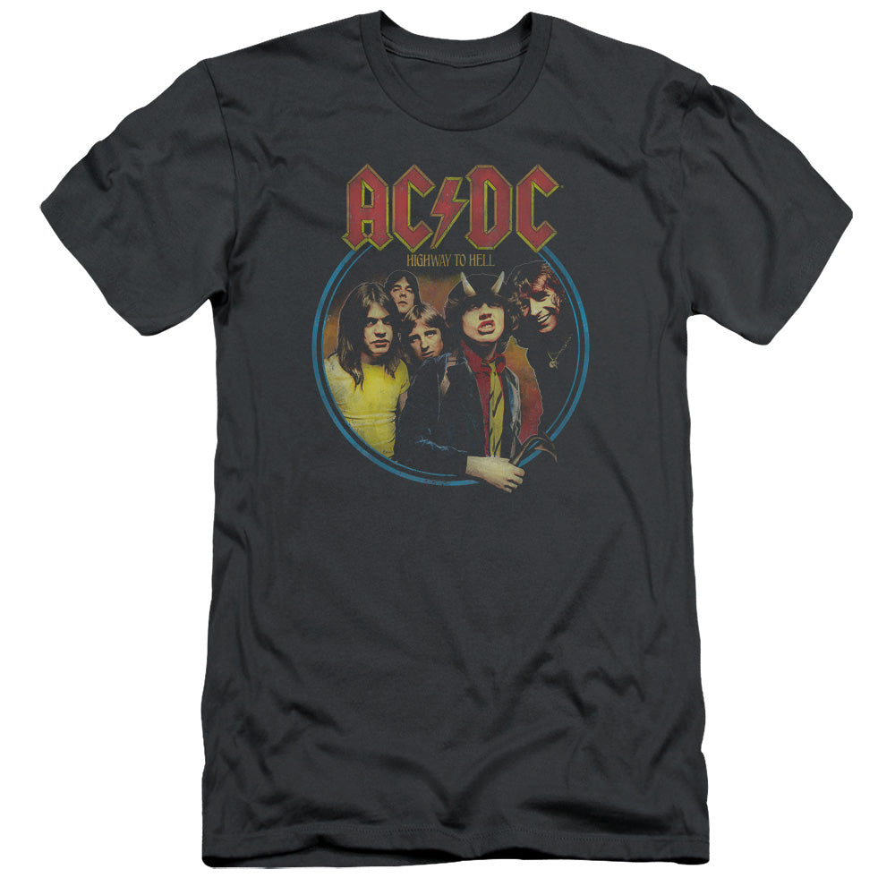 AC/DC Highway To Hell Slim Fit Mens T Shirt
Charcoal