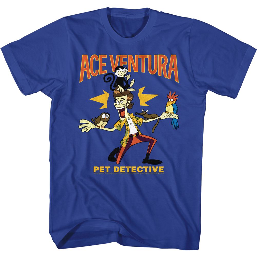 Ace Ventura - Ta Da - Short Sleeve - Adult - T-Shirt