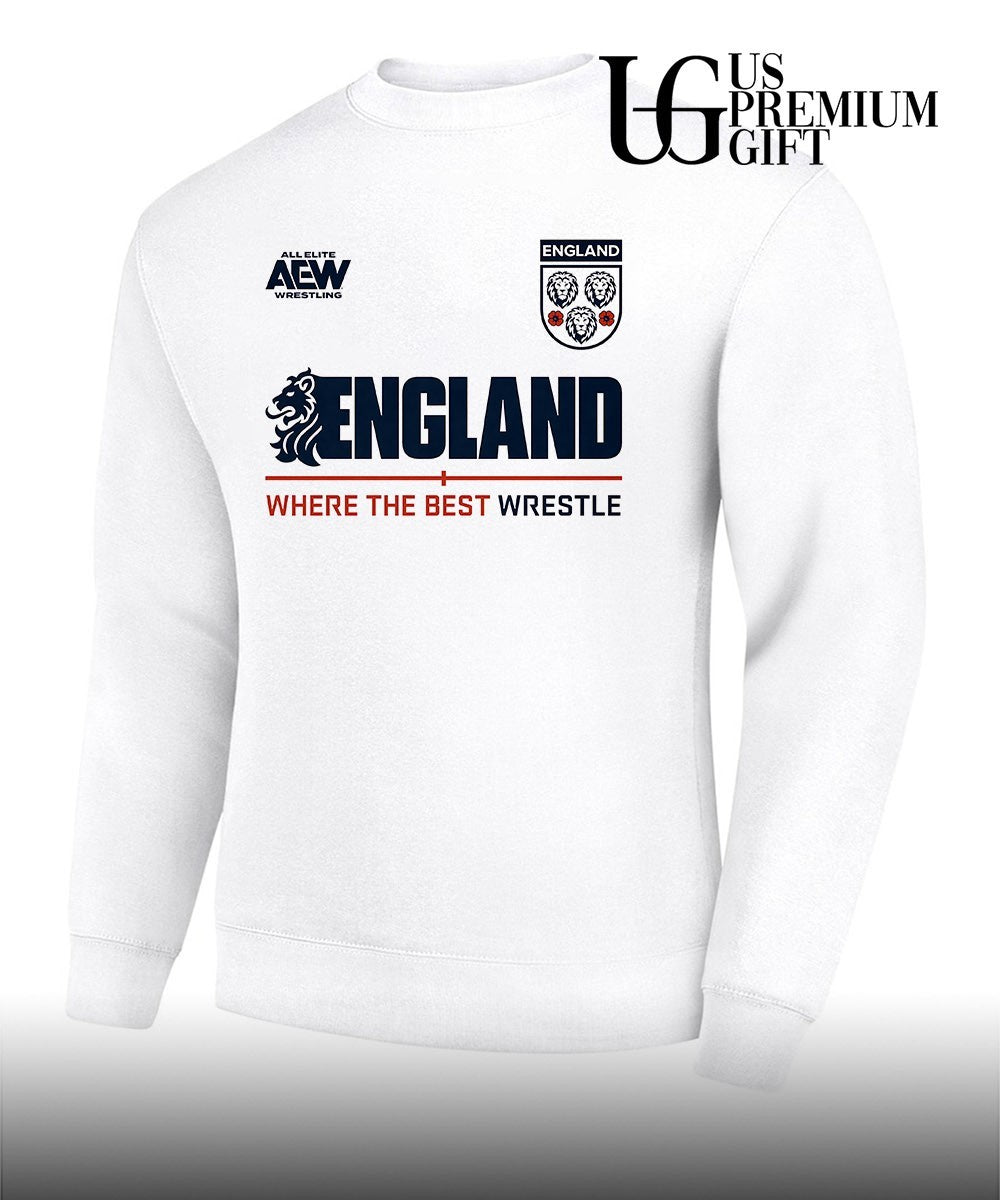AEW England Where the Best Wrestle shirt