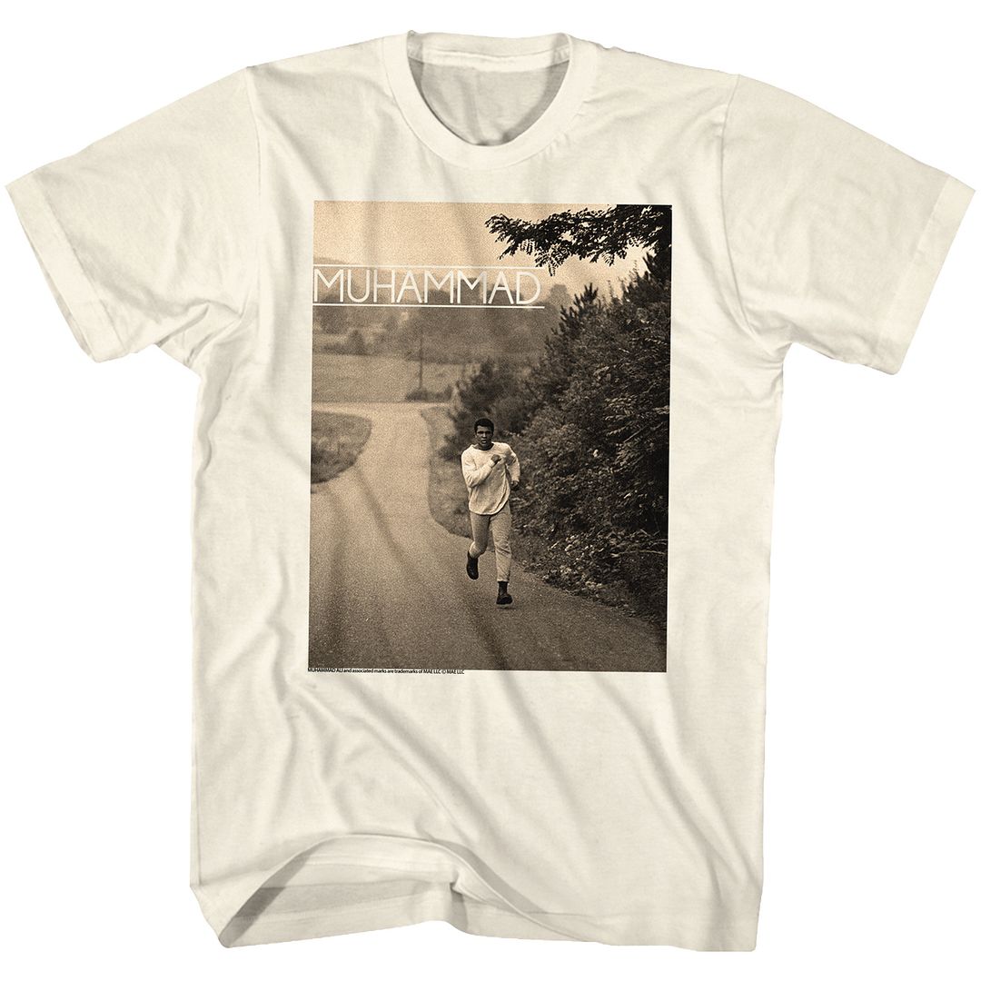 Muhammad Ali - Running - Short Sleeve - Adult - T-Shirt - clothing by TeeHivey.com