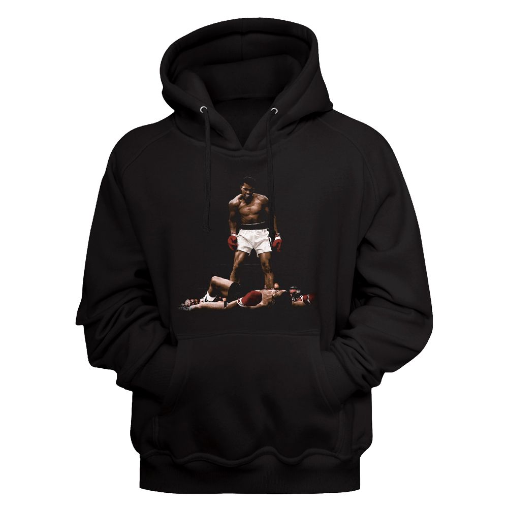 Muhammad Ali - Over & Over - Long Sleeve - Adult - Hoodie - clothing by TeeHivey.com