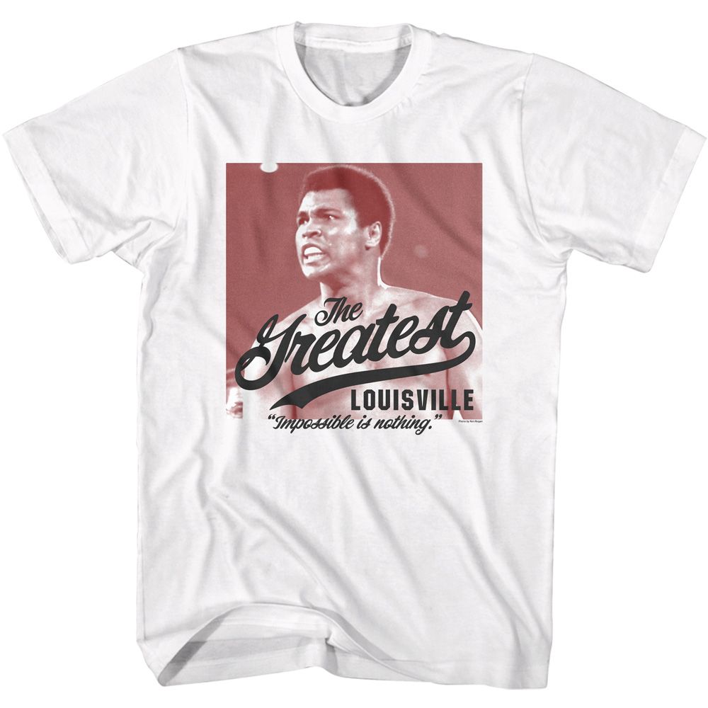 Muhammad Ali - Impossible Is Nothing 2 - Short Sleeve - Adult - T-Shirt - clothing by TeeHivey.com