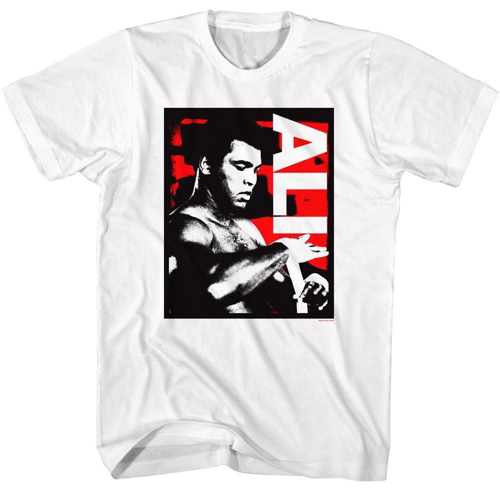 Muhammad Ali - Wrapping Hands - Short Sleeve - Adult - T-Shirt - clothing by TeeHivey.com