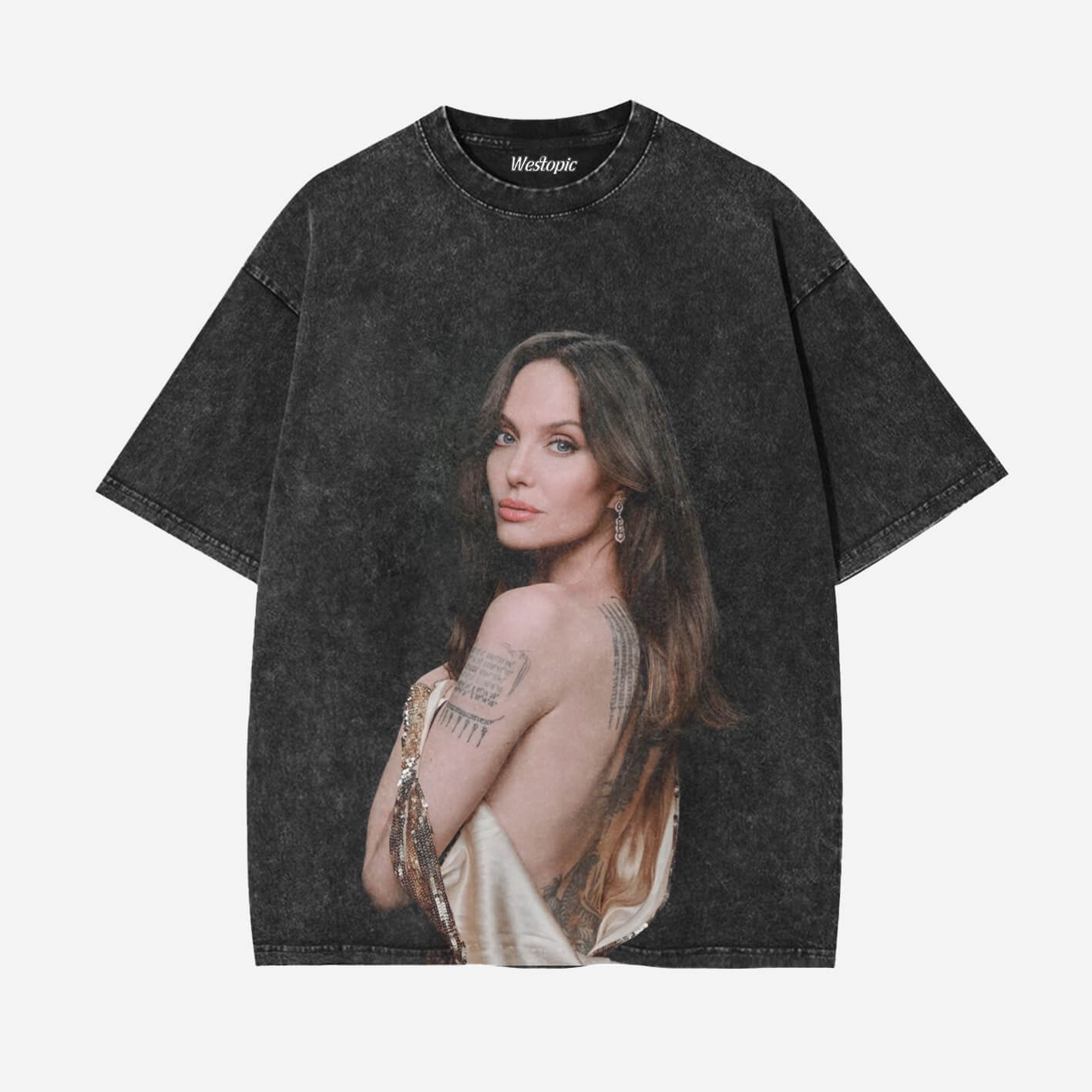 ANGELINA JOLIE 2025 1.0 TEE - clothing by TeeHivey.com (Image 4)