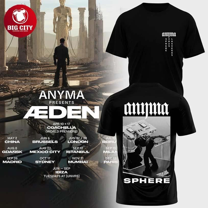 ANYMA presents AEDEN V4 Two Sided Shirt