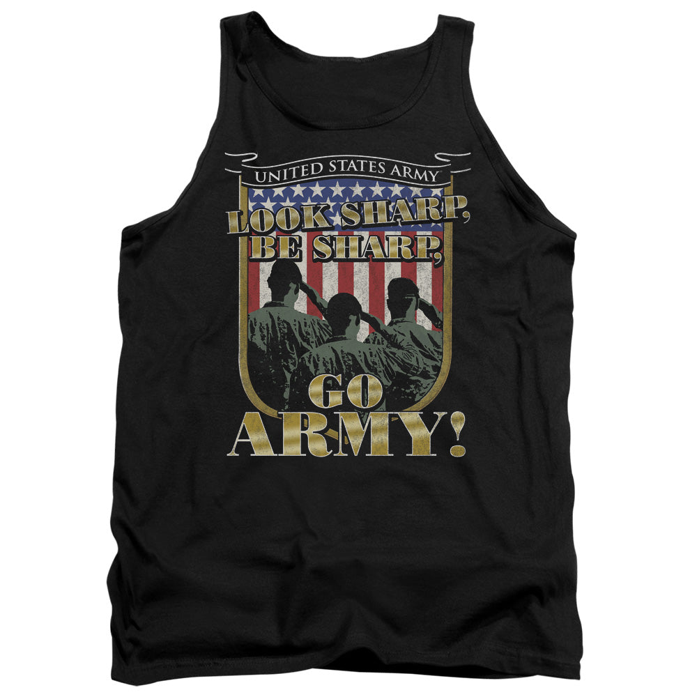 Army Go Army Mens Tank Top Shirt Black - clothing by TeeHivey.com